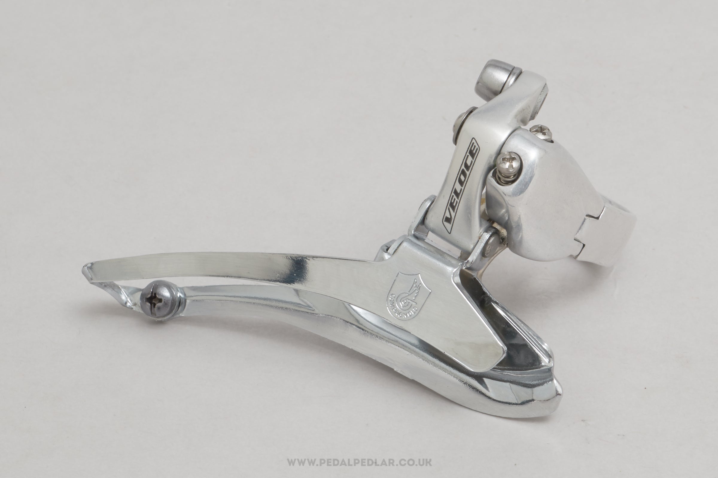 Campagnolo Veloce (FD01-VL2) NOS Classic Clamp-On 28.6 mm Front Derailleur / Mech - Pedal Pedlar - Buy New Old Stock Bike Parts