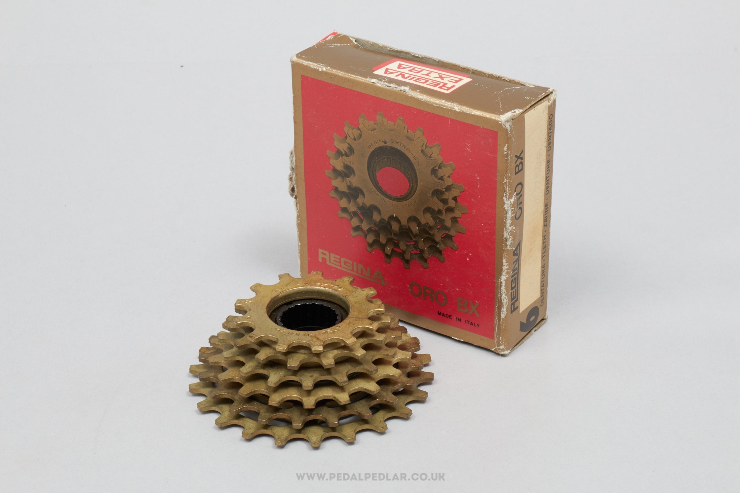 Regina Extra Oro BX NOS/NIB Vintage 6 Speed 13-22 Freewheel - Pedal Pedlar - Buy New Old Stock Bike Parts