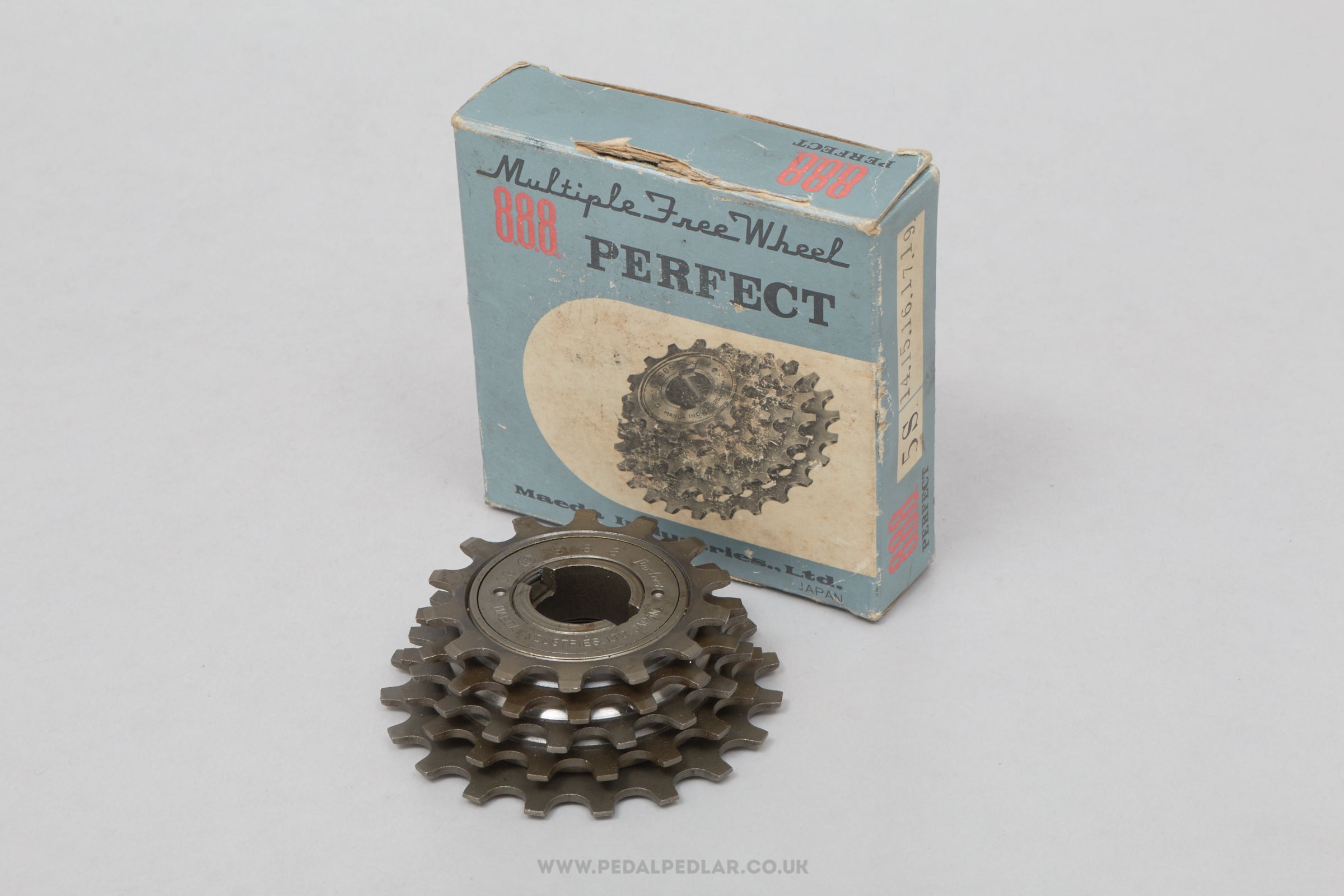 Suntour 8.8.8 Perfect NOS/NIB Vintage 5 Speed 14-19 Freewheel - Pedal Pedlar - Buy New Old Stock Bike Parts