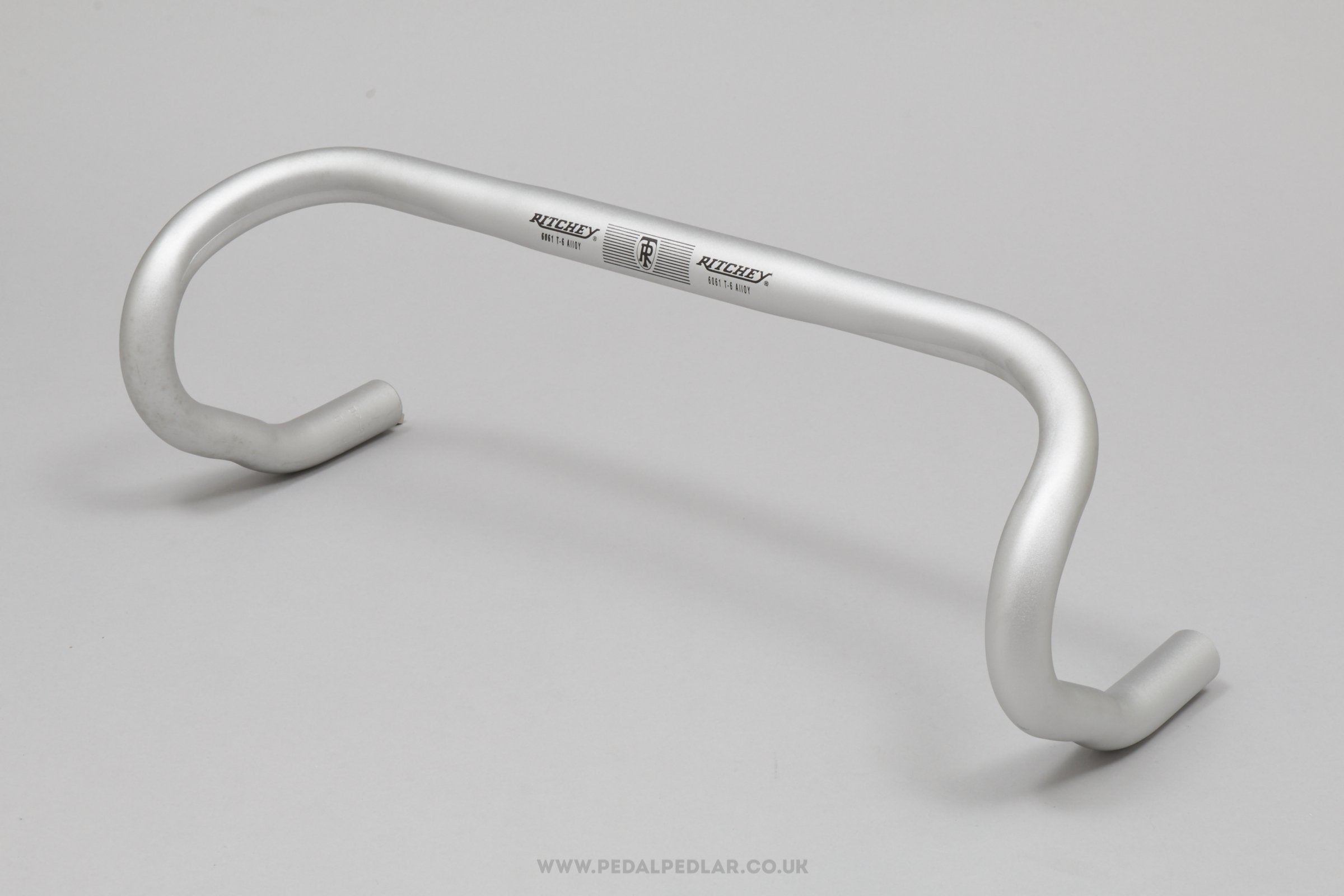 Ritchey Logic Comp Silver NOS Classic 43 cm Anatomic Drop Handlebars - Pedal Pedlar - Buy New Old Stock Bike Parts