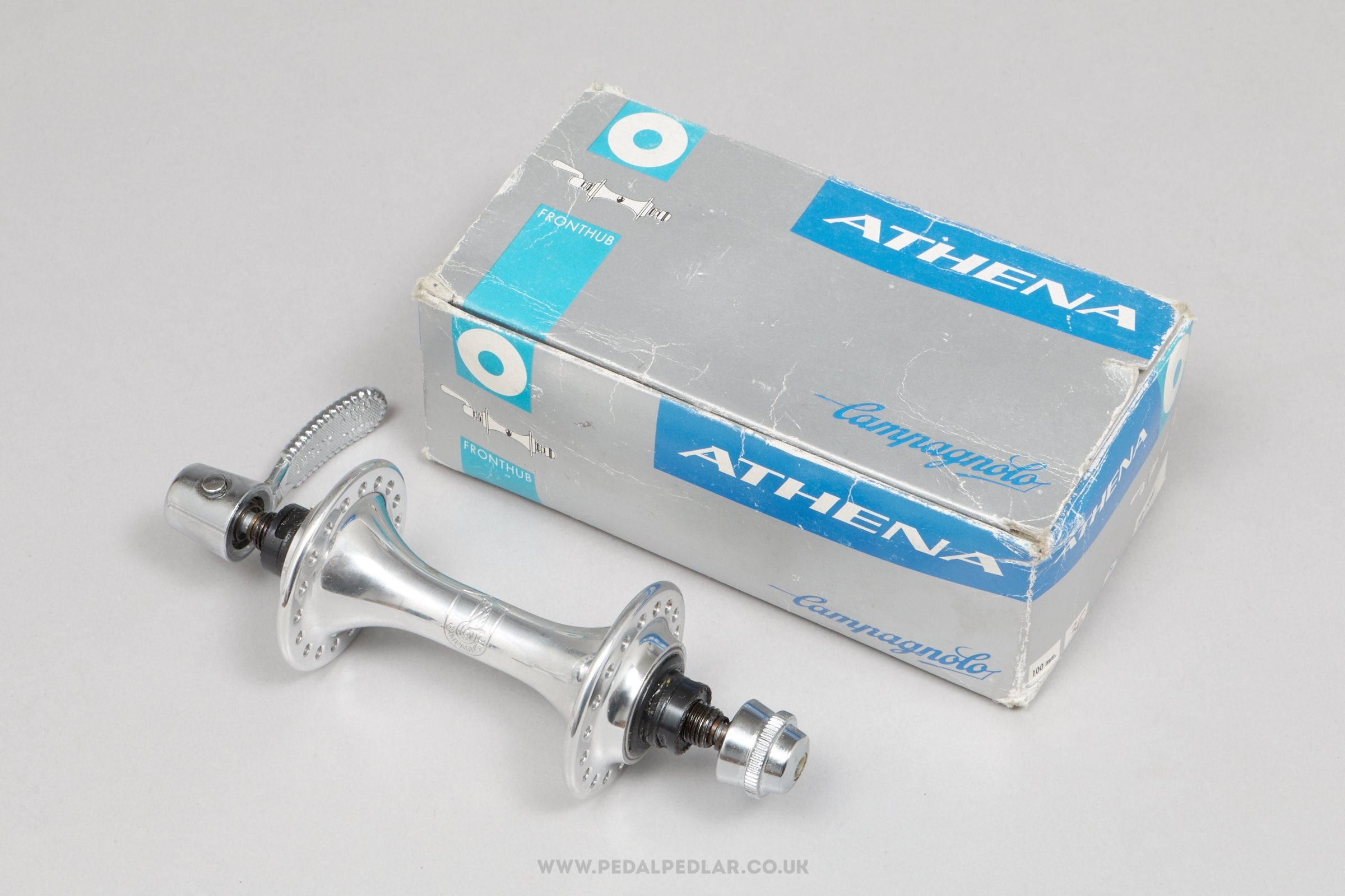 Campagnolo Athena (HB-10AT) NOS/NIB Classic 36h Front Hub - Pedal Pedlar - Buy New Old Stock Bike Parts