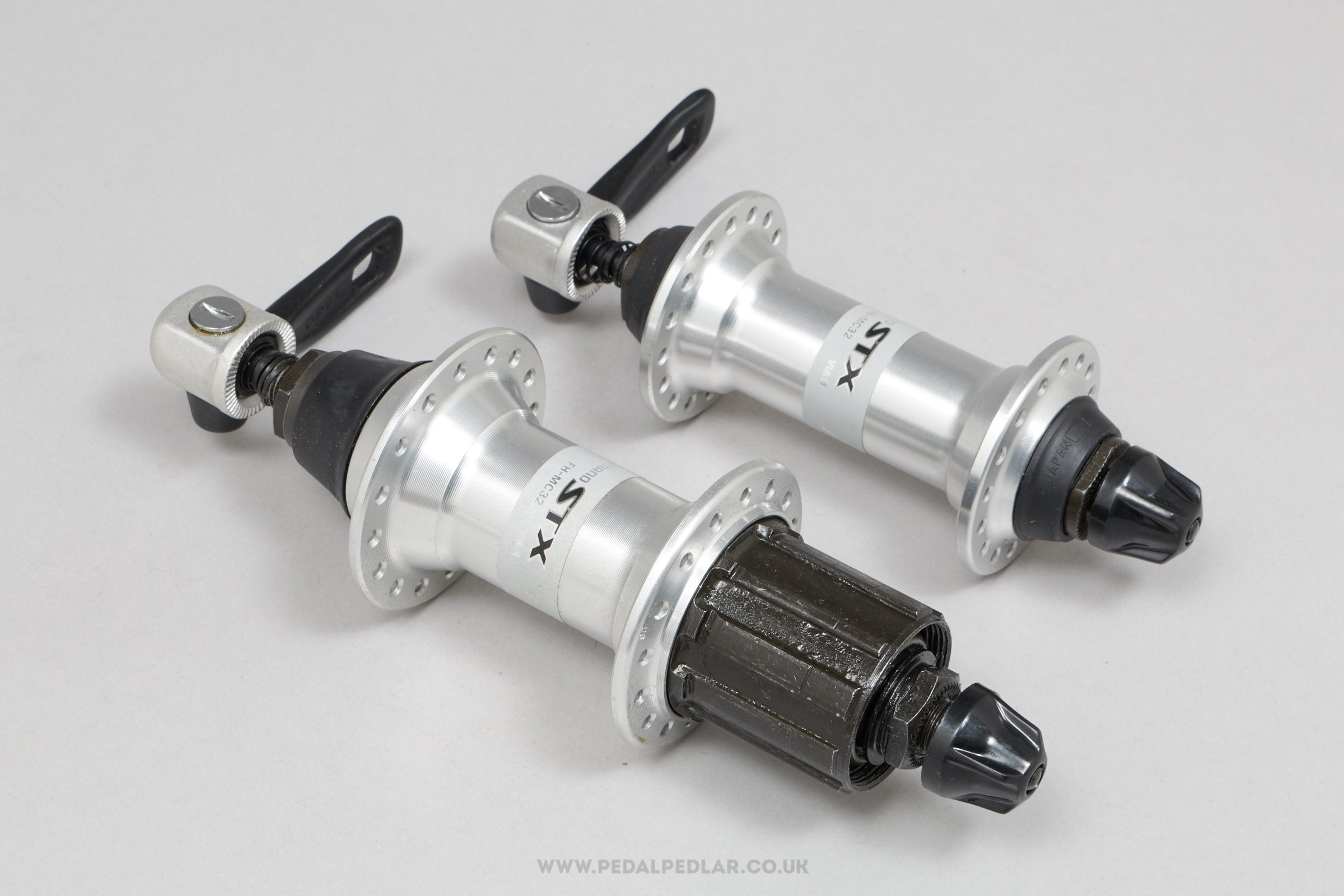 Shimano STX (HB/FH-MC32-7) c.1998 NOS Classic 32/32h Hubs - Pedal Pedlar - Buy New Old Stock Bike Parts