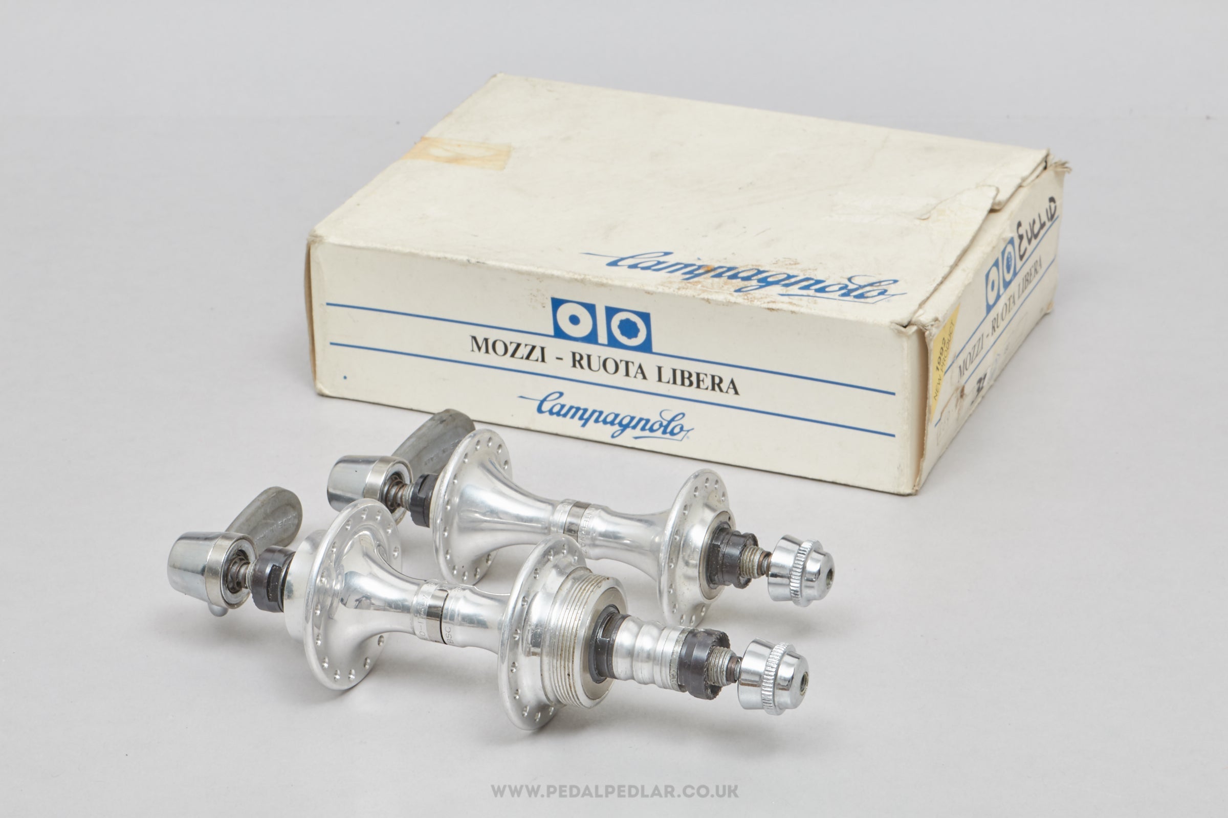 Campagnolo Euclid (M300) NOS/NIB Classic 32/32h Hubs - Pedal Pedlar - Buy New Old Stock Bike Parts