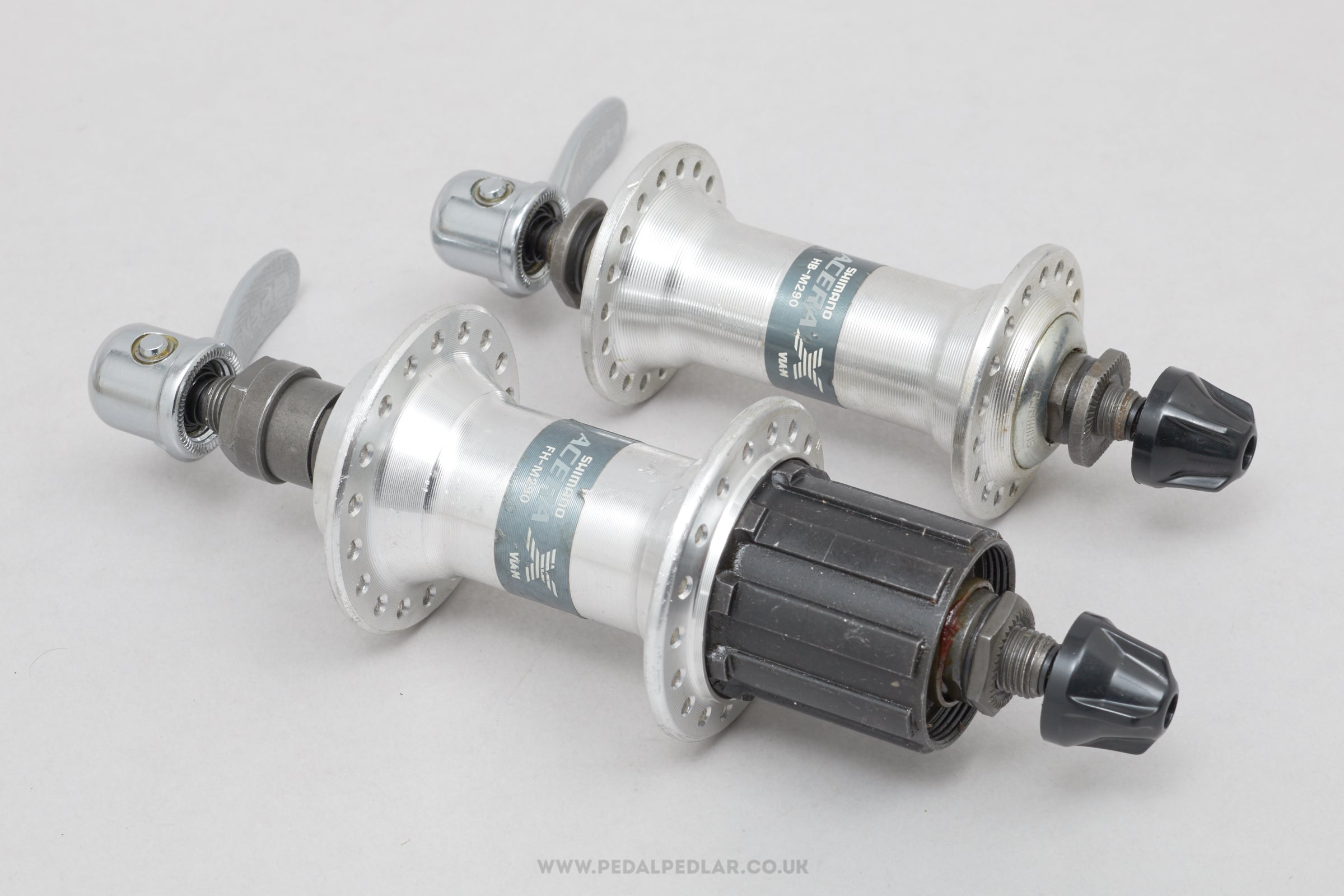 Shimano Acera-X (HB-M290 / FH-M290) c.1995 NOS Classic 36/36h Hubs - Pedal Pedlar - Buy New Old Stock Bike Parts