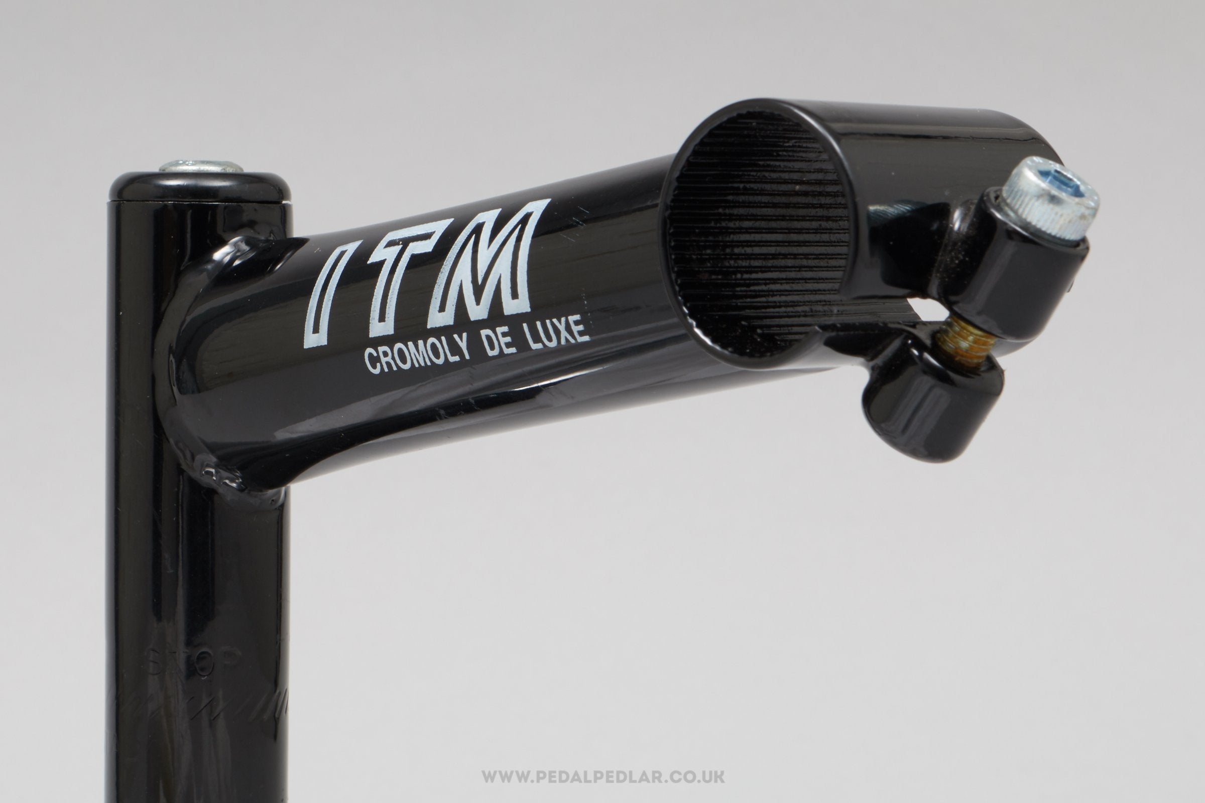 ITM Cromoly De Luxe NOS Classic 120 mm 1 1/8" Quill Stem - Pedal Pedlar - Buy New Old Stock Bike Parts