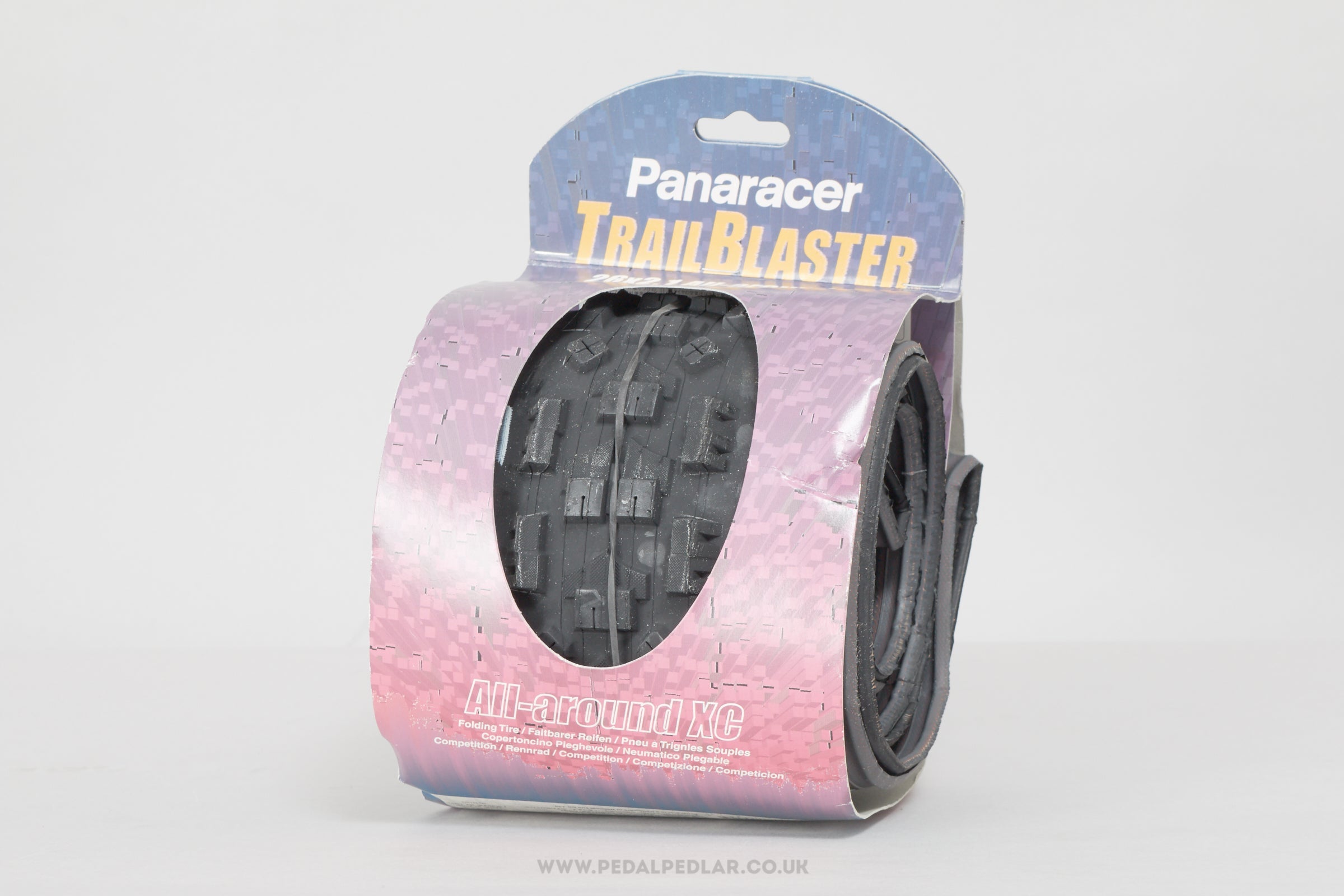 Panaracer TrailBlaster Black NOS/NIB Classic 26 x 2.1" MTB Folding Tyre - Pedal Pedlar - Buy New Old Stock Bike Parts