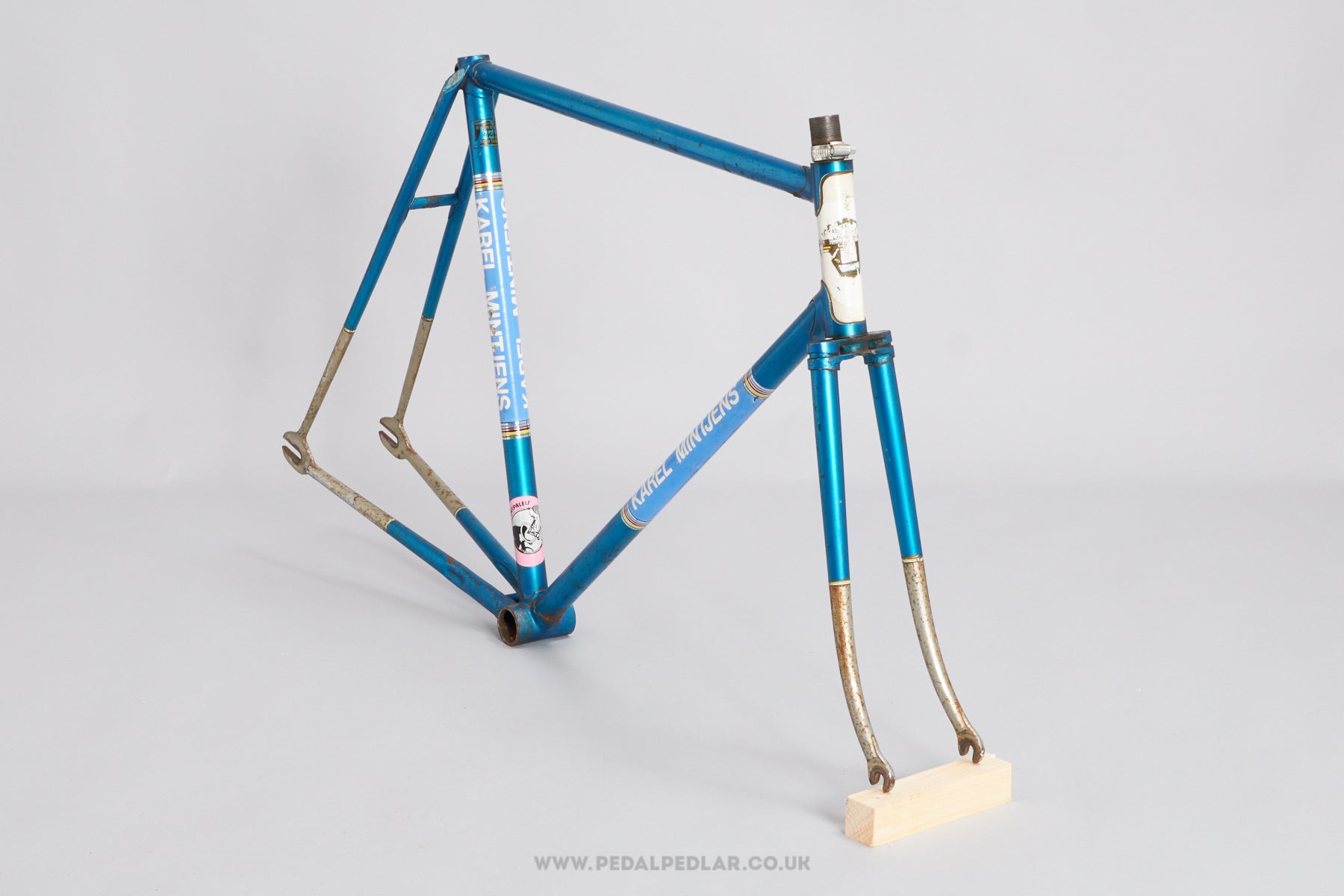 vintage track bike frame