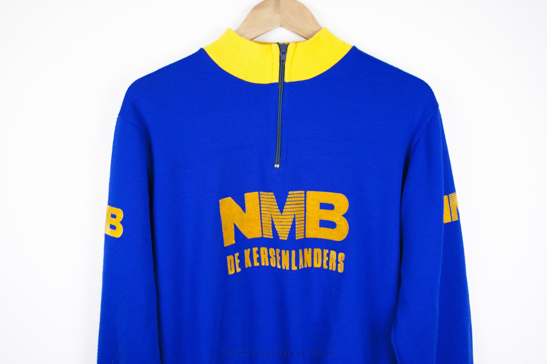 NMB Vintage Long Sleeve Cycling Jersery - Pedal Pedlar
 - 1