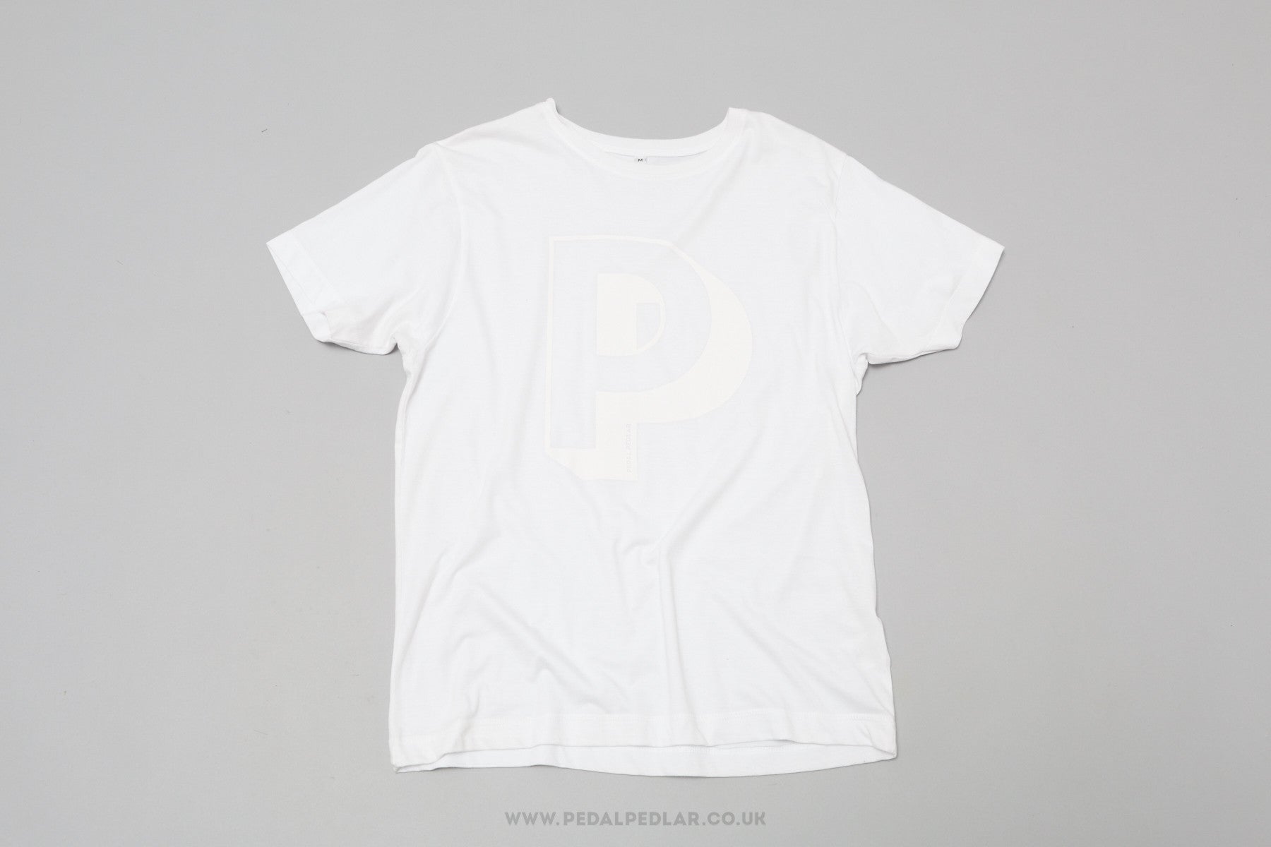 Pedal Pedlar Soft Cotton T-Shirt in White - Pedal Pedlar
 - 1