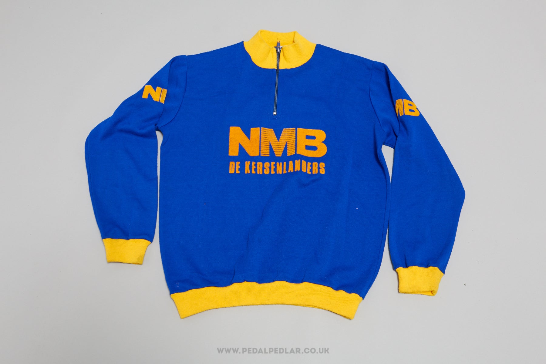 NMB De Kersenlanders - Vintage Woollen Style Cycling Jersey