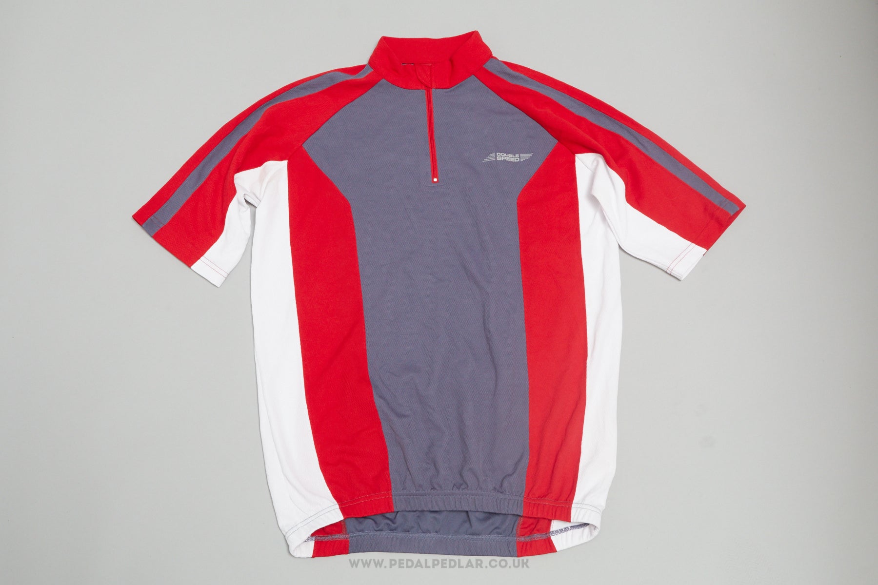 Double Speed Short Sleeve Vintage Cycling Jersey