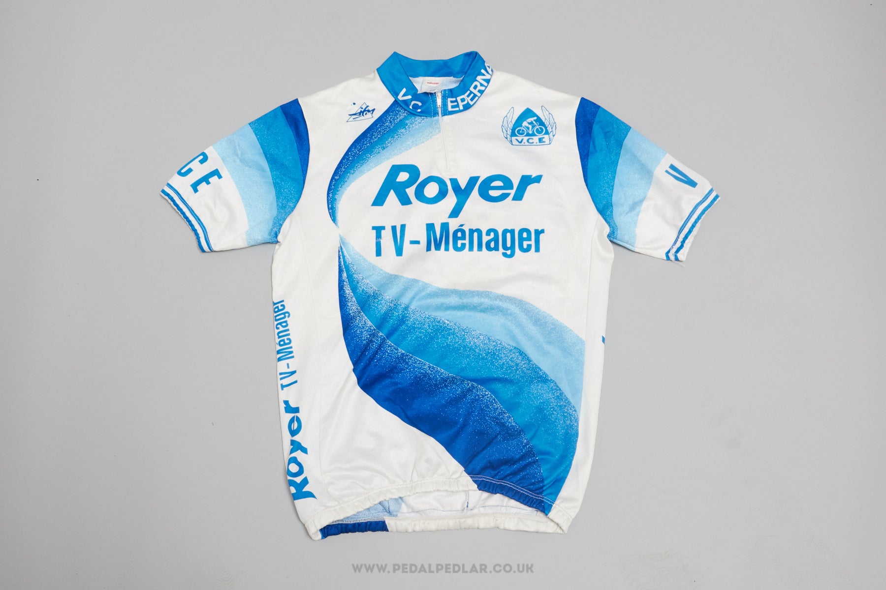 Royer Maucourt Short Sleeve Vintage Cycling Jersey