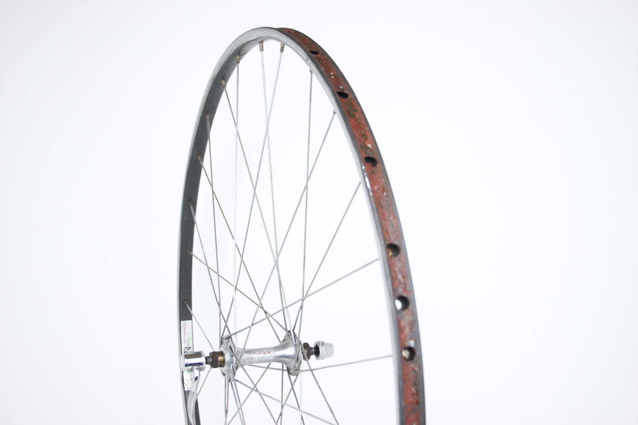 OMAS 'Big Sliding' / NISI Solidial Vintage Front Wheel - Pedal Pedlar
 - 1
