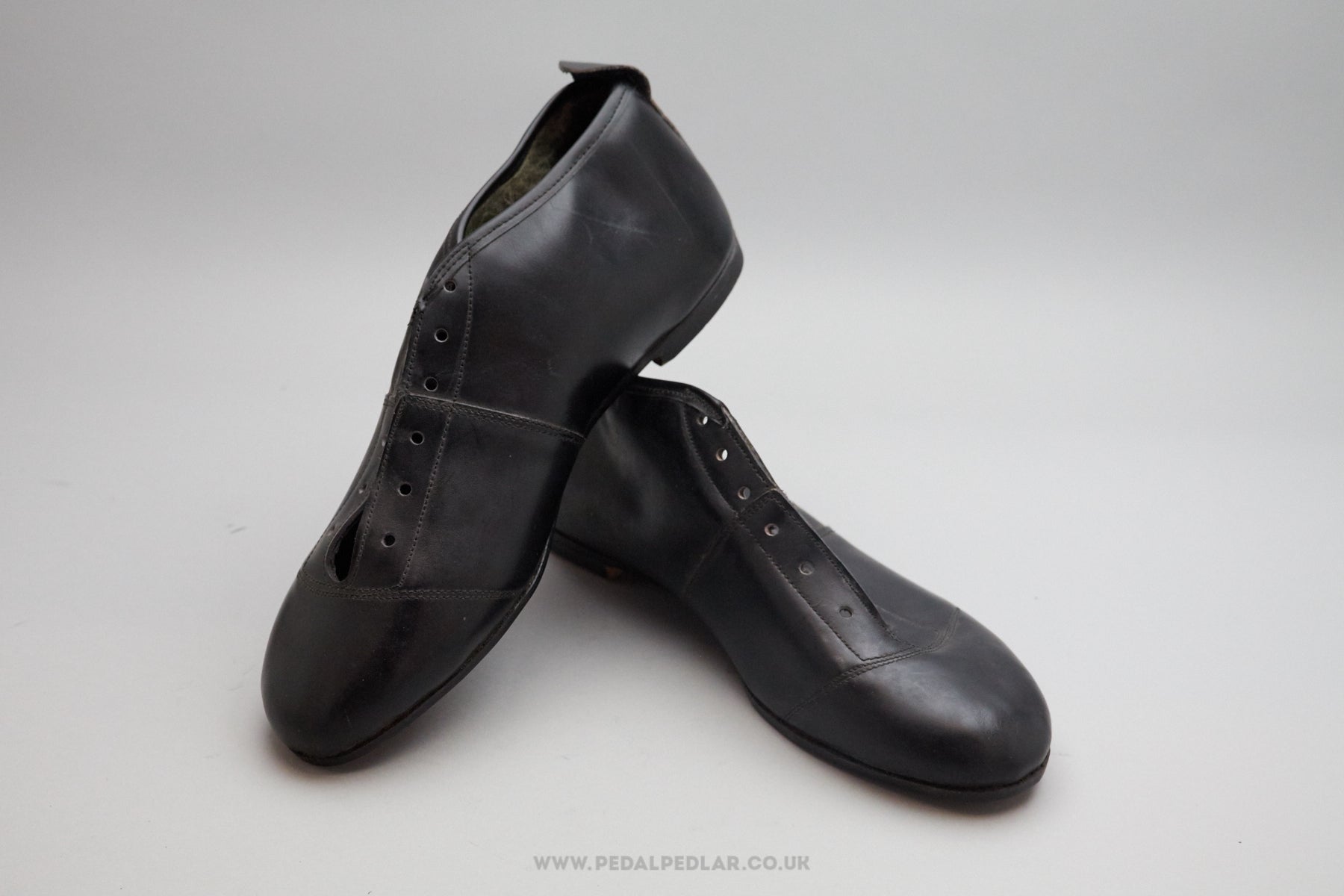 Diall NOS Classic Leather Cycling Shoes 