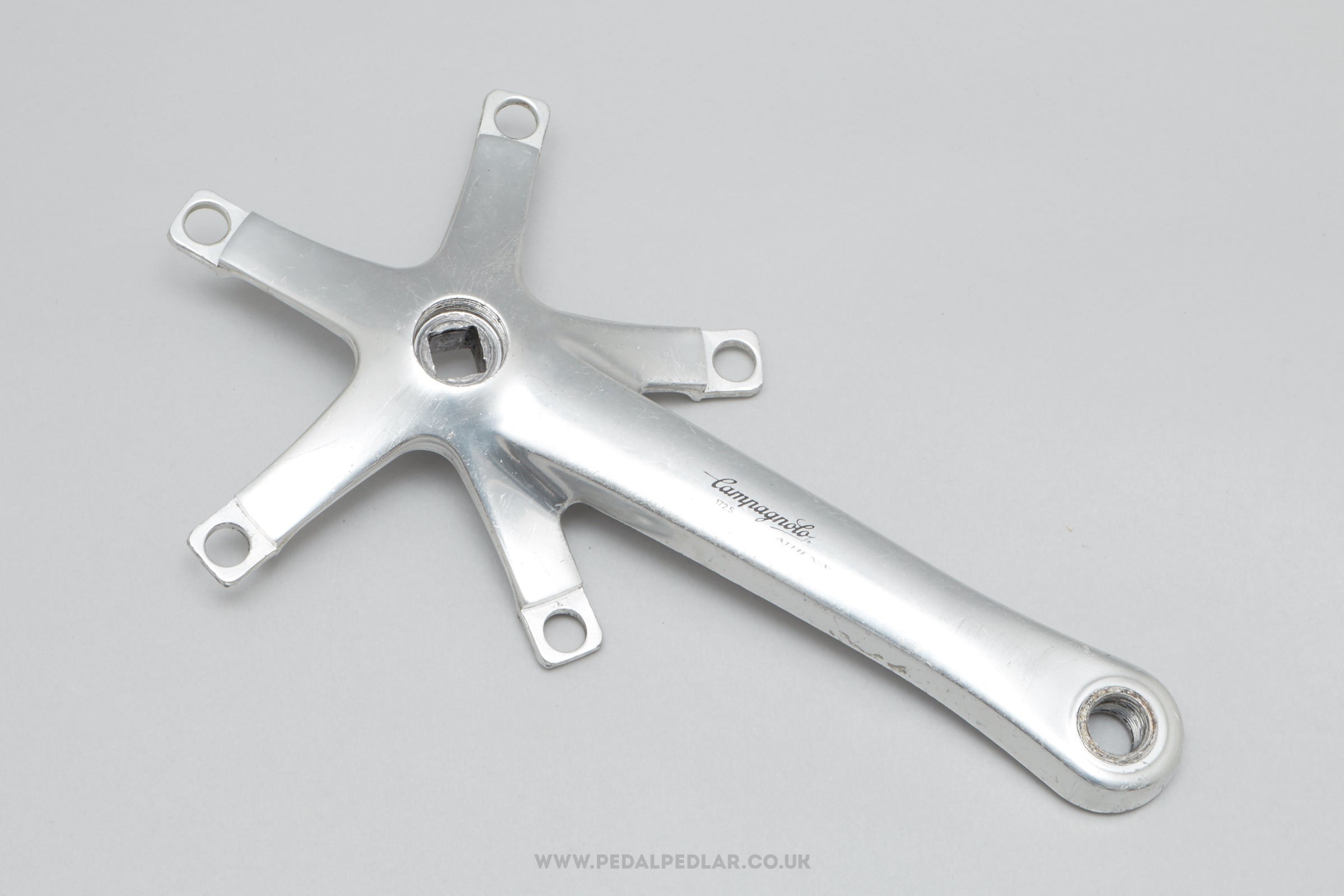 Campagnolo Athena Classic 135 BCD 172.5 mm Right Crank Arm / Spider - Pedal Pedlar - Bike Parts For Sale