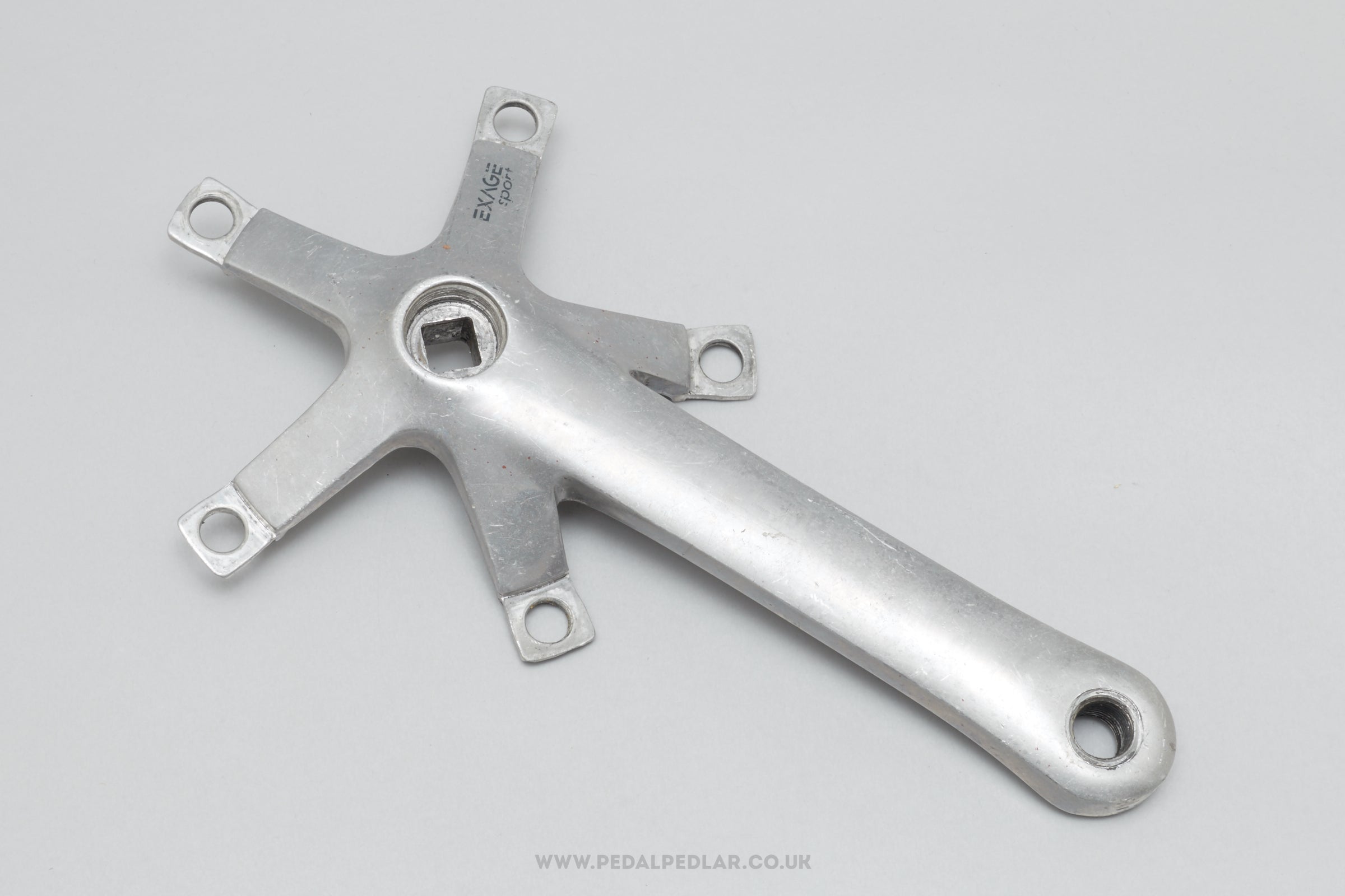 Shimano Exage Sport (FC-A450) c.1988 Vintage 130 BCD 170 mm Right Crank Arm / Spider - Pedal Pedlar - Bike Parts For Sale