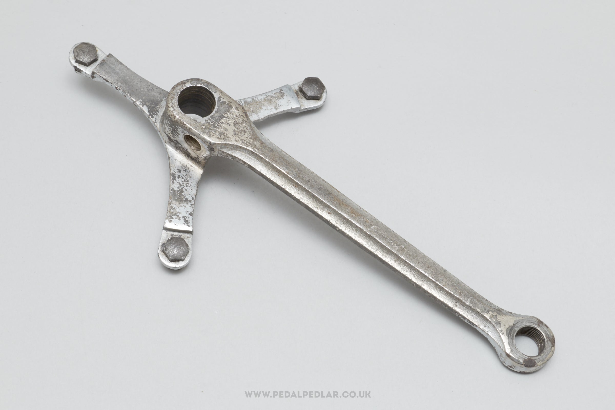 Durax Course Vintage 116 BCD 170 mm Right Crank Arm / Spider - Pedal Pedlar - Bike Parts For Sale