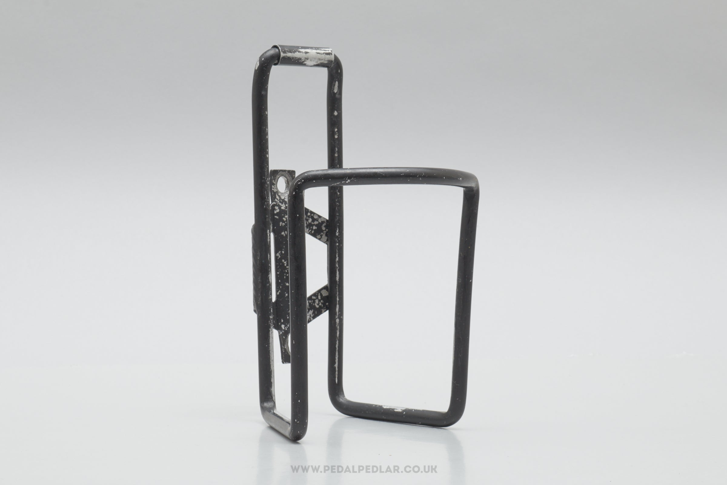 Unbranded Vintage Black Aluminium Bottle Cage / Holder - Pedal Pedlar - Cycle Accessories For Sale