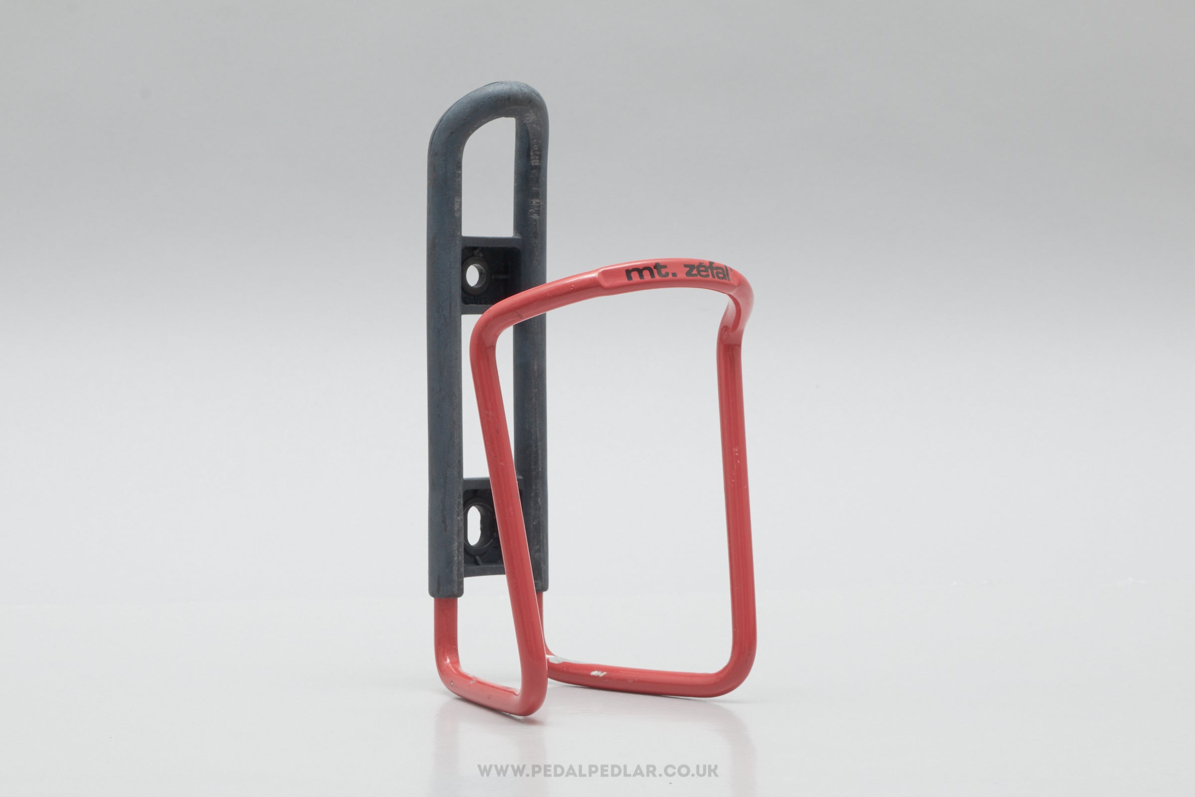 Zefal MT. Vintage Red & Black Aluminium Bottle Cage / Holder - Pedal Pedlar - Cycle Accessories For Sale