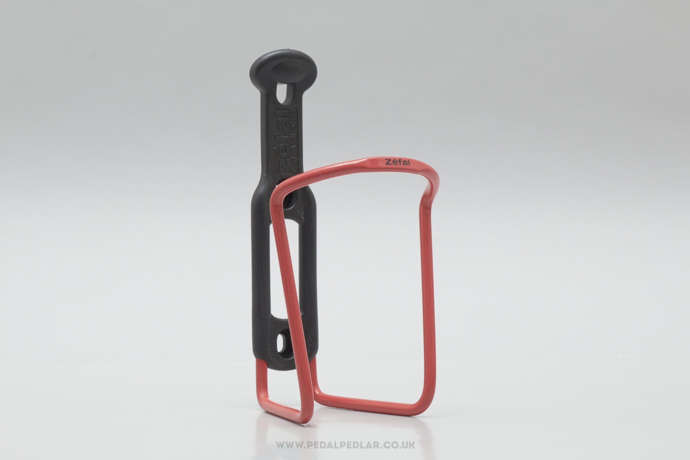 Zefal Classic Red & Black Aluminium Bottle Cage / Holder - Pedal Pedlar - Cycle Accessories For Sale