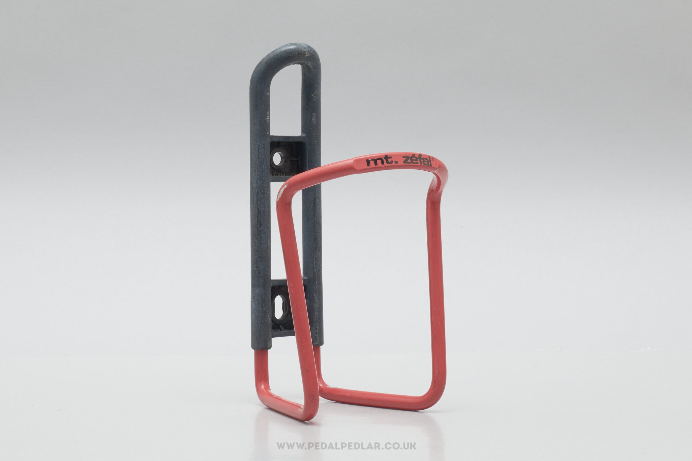 Zefal MT. Vintage Red & Black Aluminium Bottle Cage / Holder - Pedal Pedlar - Cycle Accessories For Sale