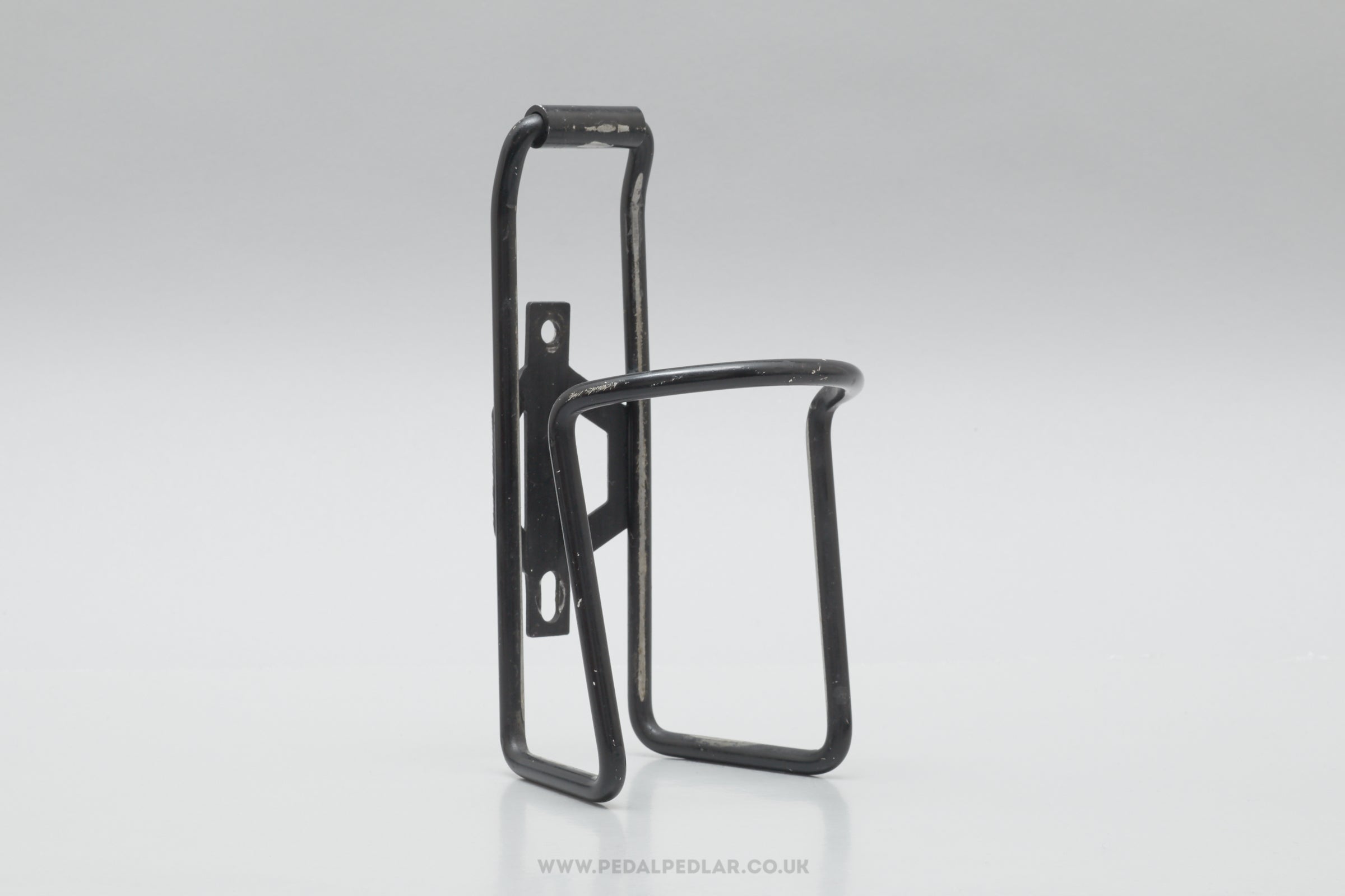 Unbranded Classic Black Aluminium Bottle Cage / Holder - Pedal Pedlar - Cycle Accessories For Sale