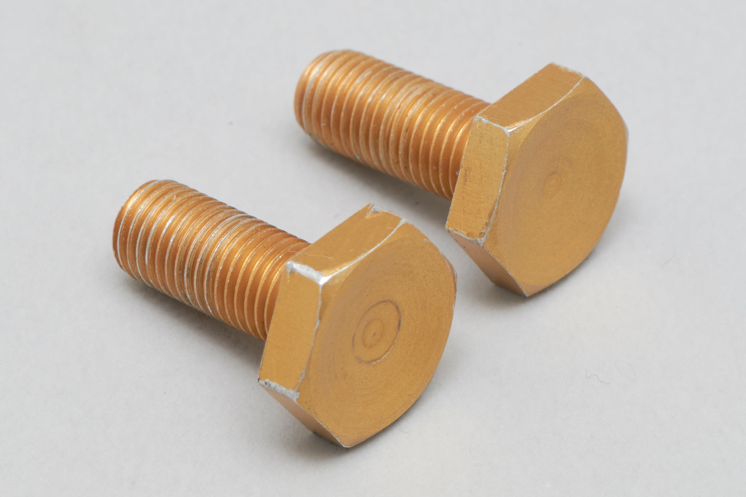 Unbranded Gold Classic Crank Bolts - Pedal Pedlar - Bike Parts For Sale