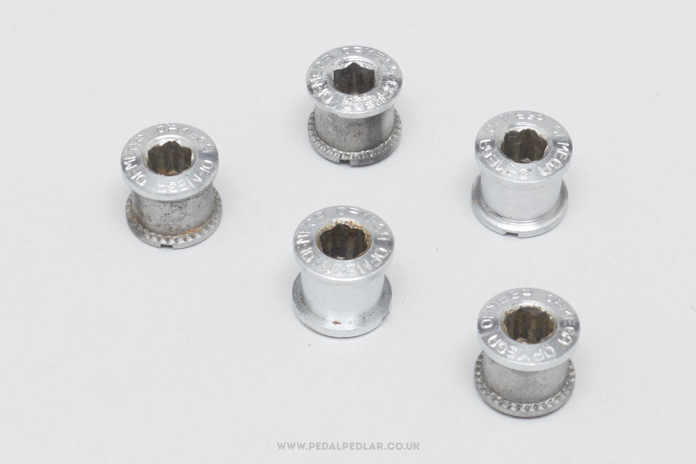 Ofmega Vintage Chainring Bolts Set - Pedal Pedlar - Bike Parts For Sale