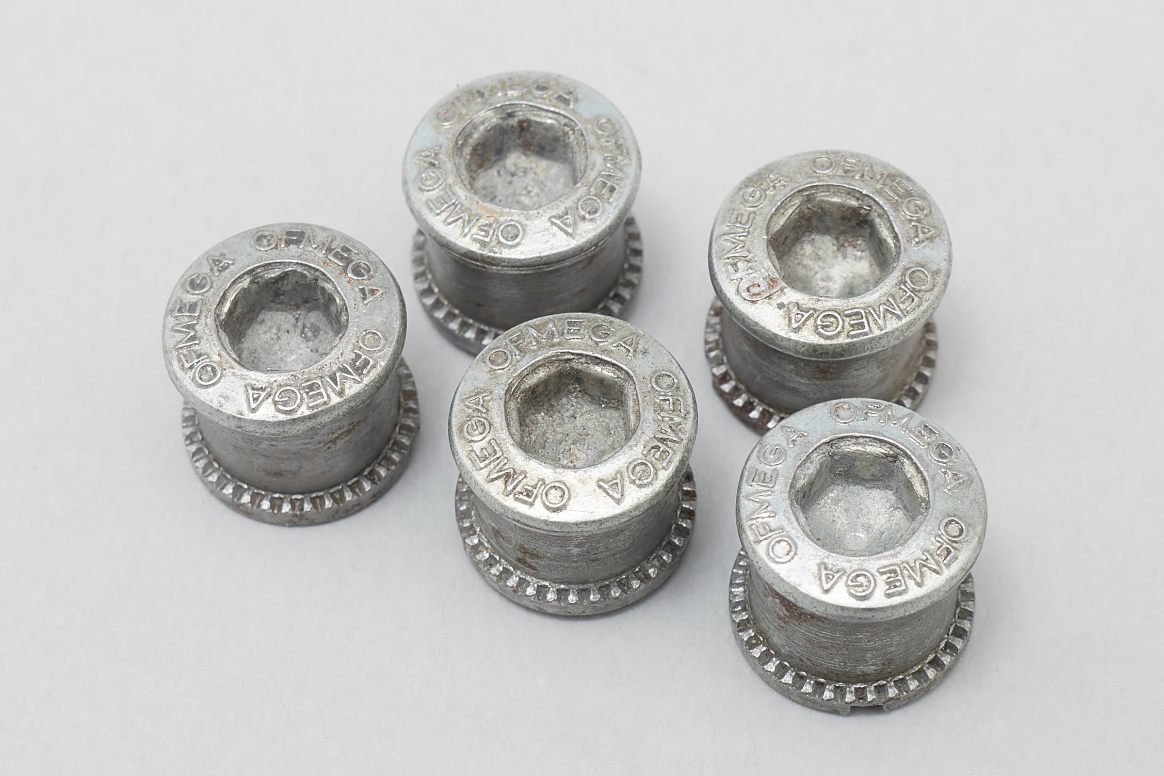 Ofmega Vintage Chainring Bolts Set - Pedal Pedlar - Bike Parts For Sale