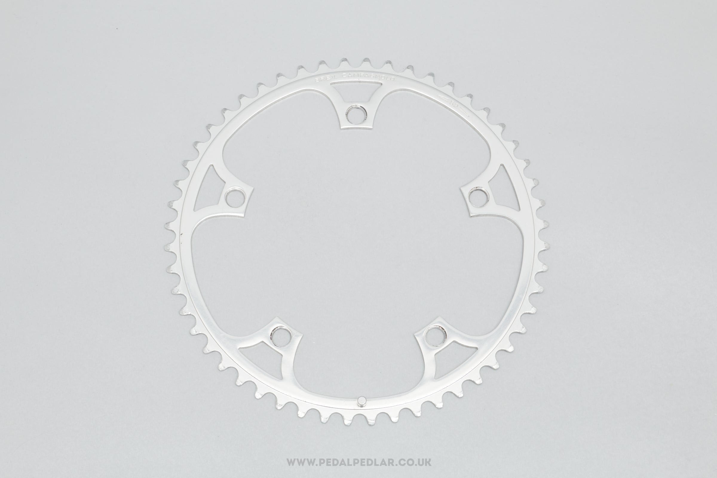 Campagnolo Super Record (753/A) 'Brev' Vintage 52T 144 BCD Outer Chainring - Pedal Pedlar - Bike Parts For Sale