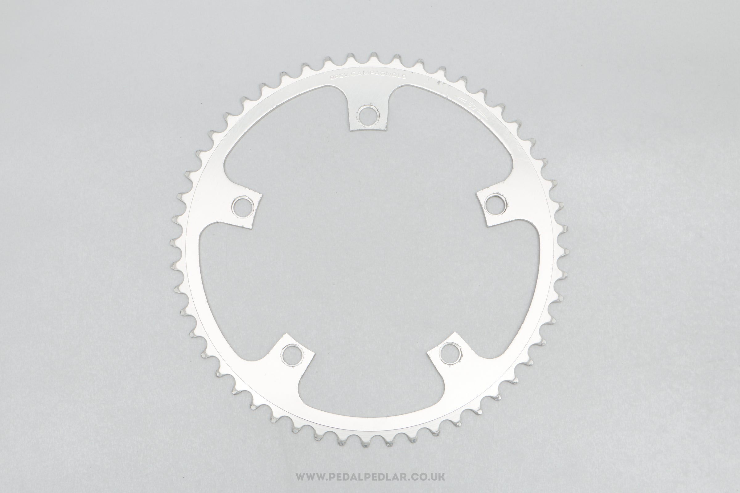 Campagnolo Nuovo Gran Sport (753/GS-144) Modified Vintage 52T 144 BCD Outer Chainring - Pedal Pedlar - Bike Parts For Sale