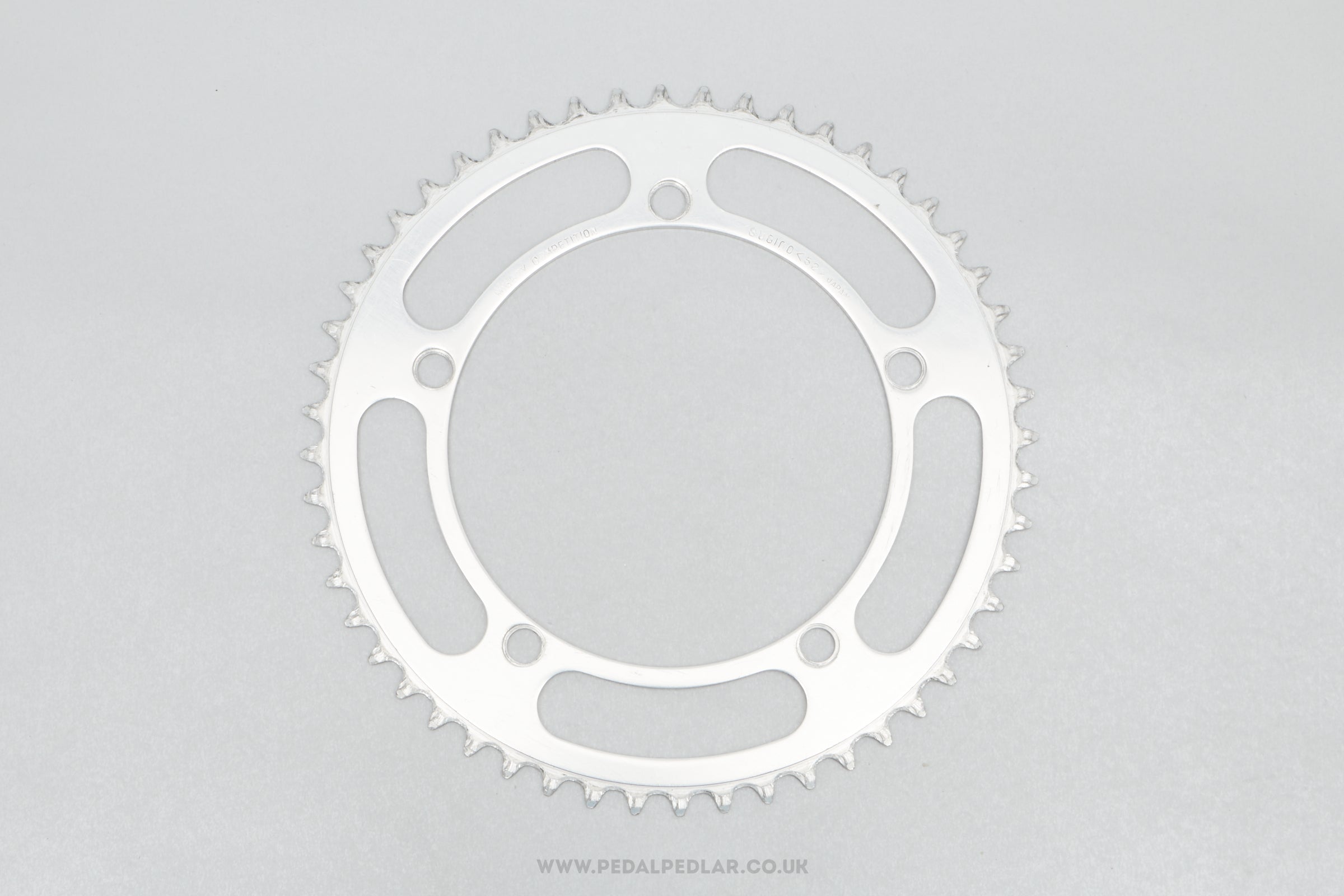 Sugino Mighty Competition Vintage 52T 144 BCD Outer Chainring - Pedal Pedlar - Bike Parts For Sale