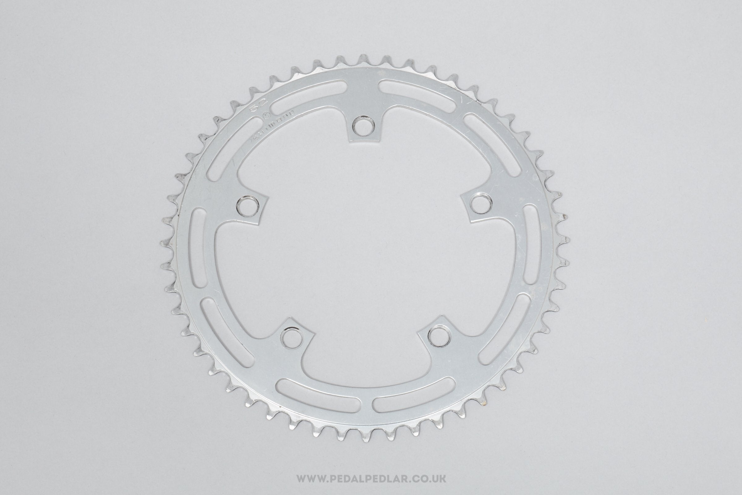 Shimano Dura-Ace (GA-200) c.1975 Vintage 52T 130 BCD Outer Chainring - Pedal Pedlar - Bike Parts For Sale