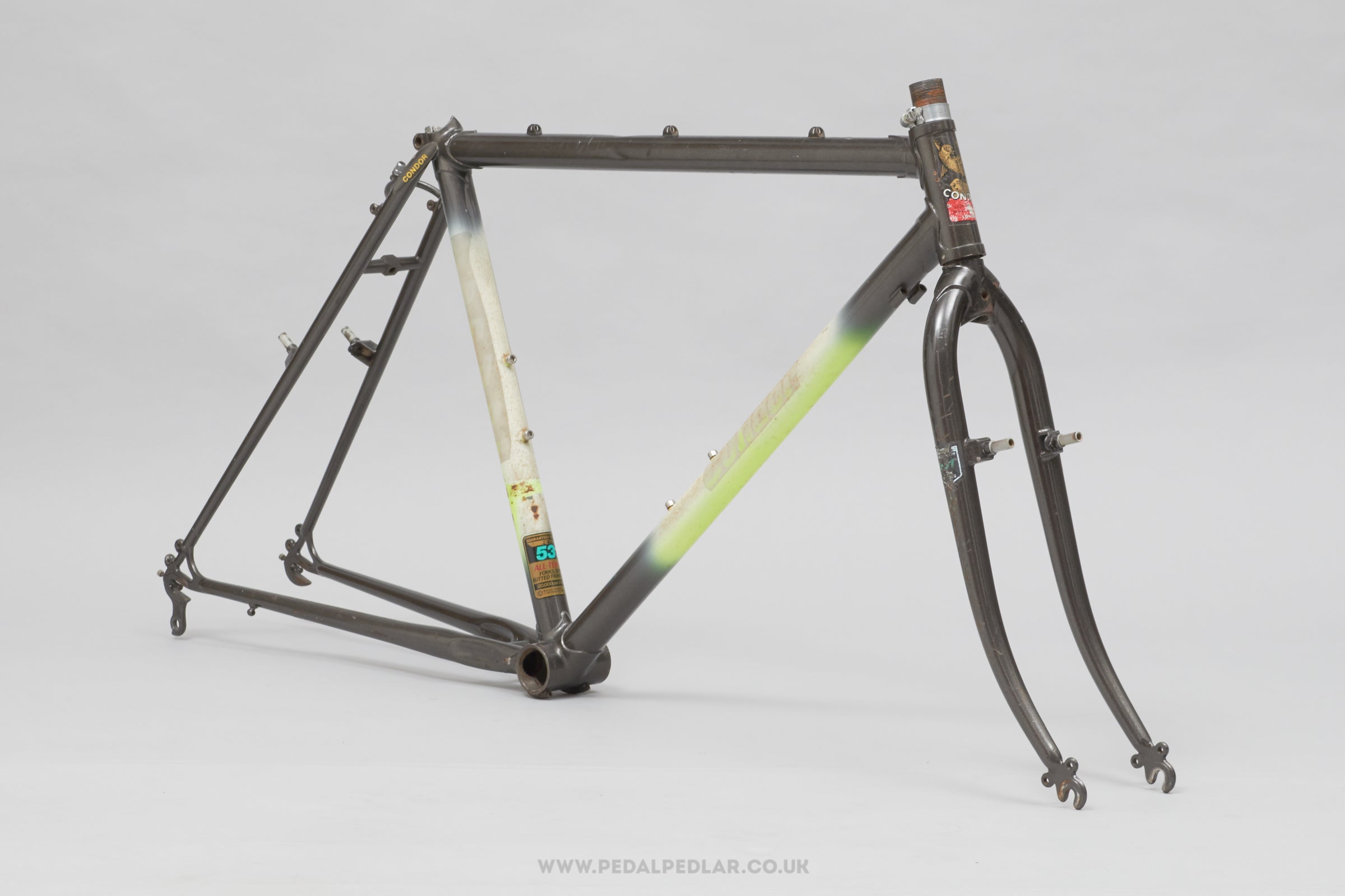 43cm Condor Vintage British Mountain Bike Frame - Pedal Pedlar - Framesets For Sale