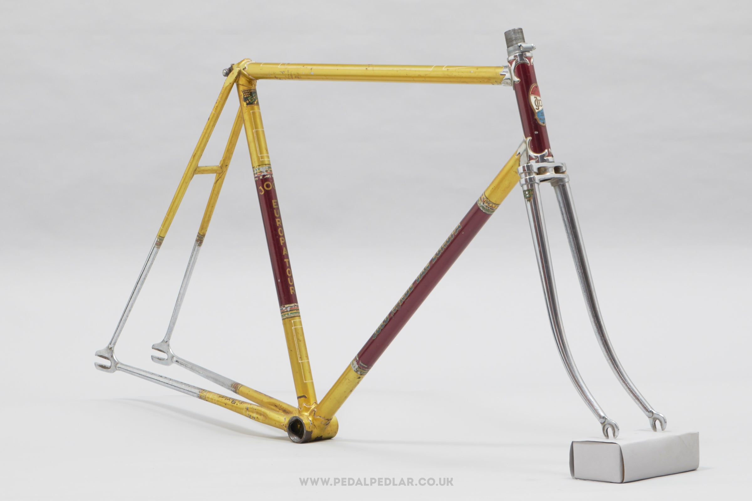 55cm Joco Ronde Van Europa Vintage Dutch Track Bike Frame - Pedal Pedlar - Framesets For Sale