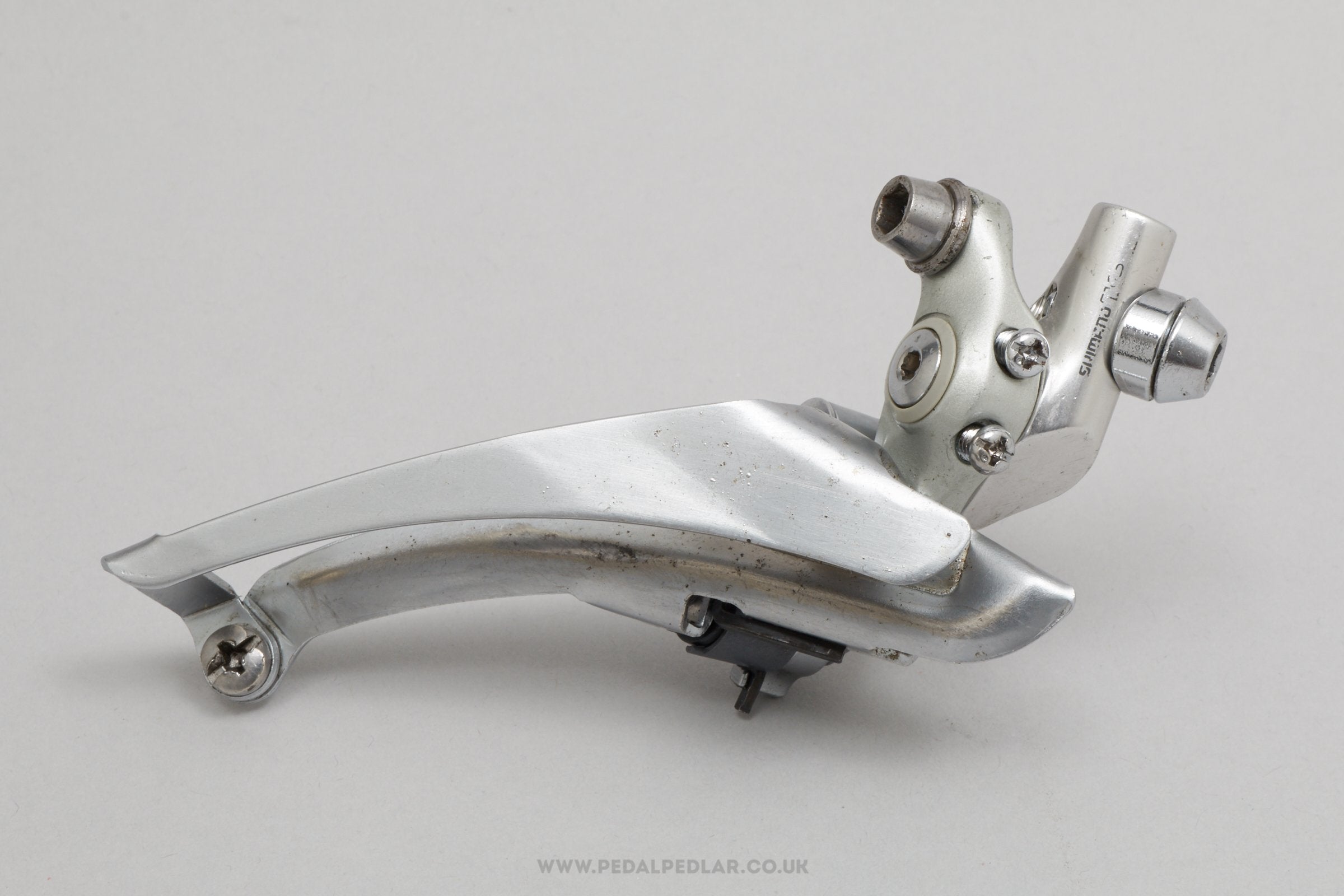 Shimano 105 (FD-1055) c.1991 Classic Braze-On Front Mech - Pedal Pedlar - Bike Parts For Sale