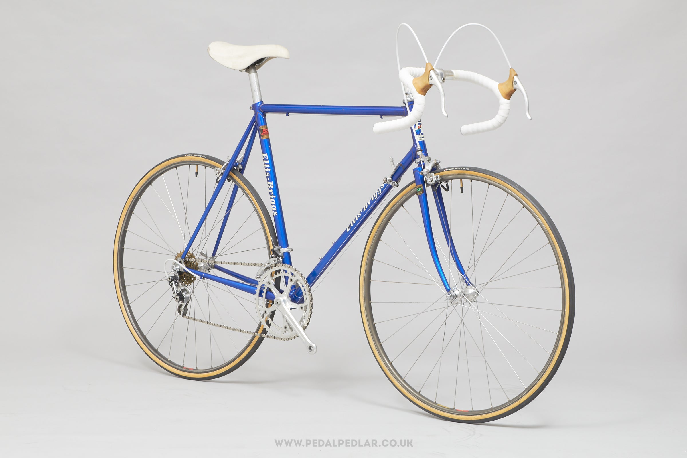 56.5cm Ellis-Briggs Vintage British Road Bike - Pedal Pedlar - Bicycles For Sale