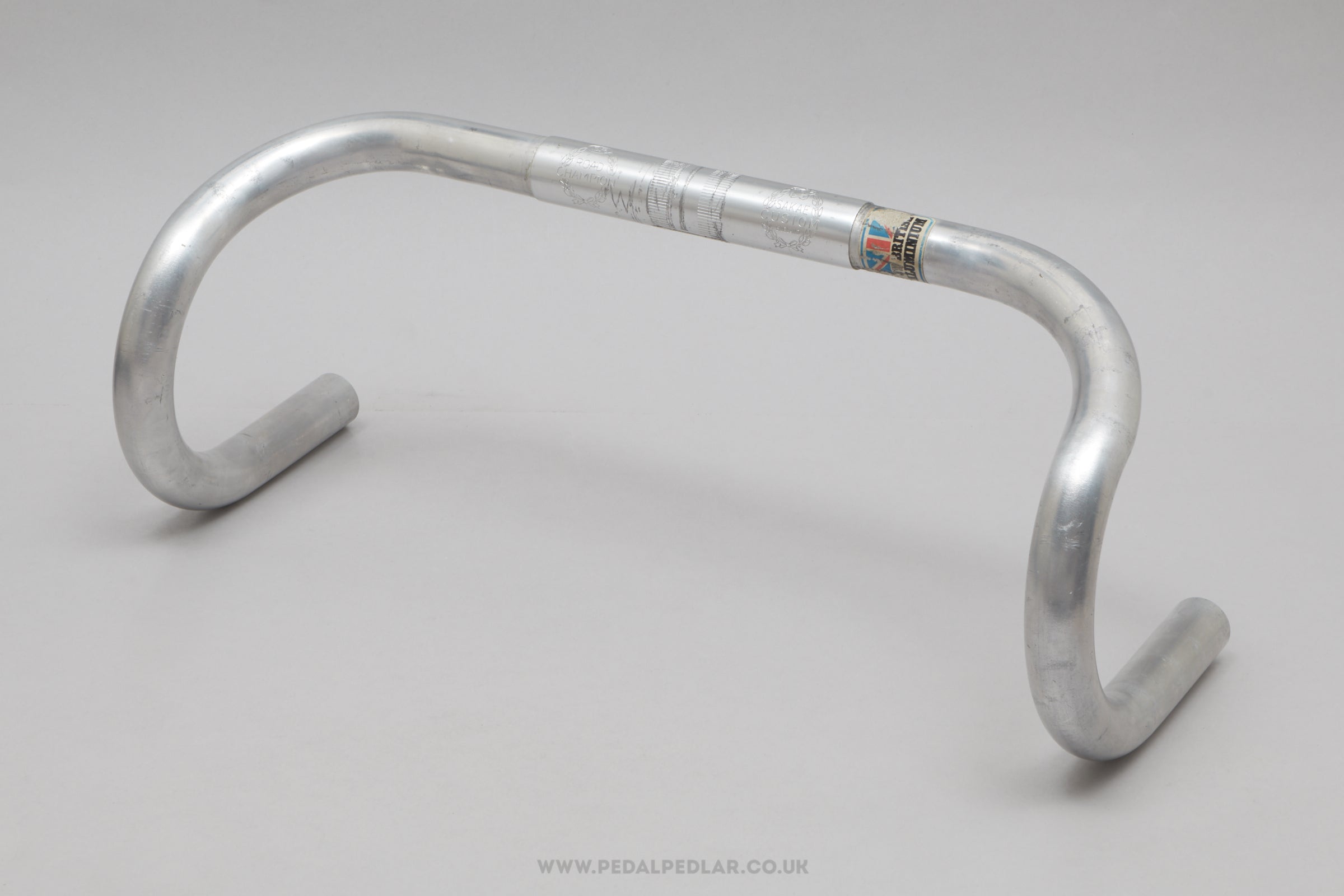 Sakae/Ringyo (SR) Custom Road Champion Vintage 38 cm Drop Handlebars - Pedal Pedlar - Bike Parts For Sale