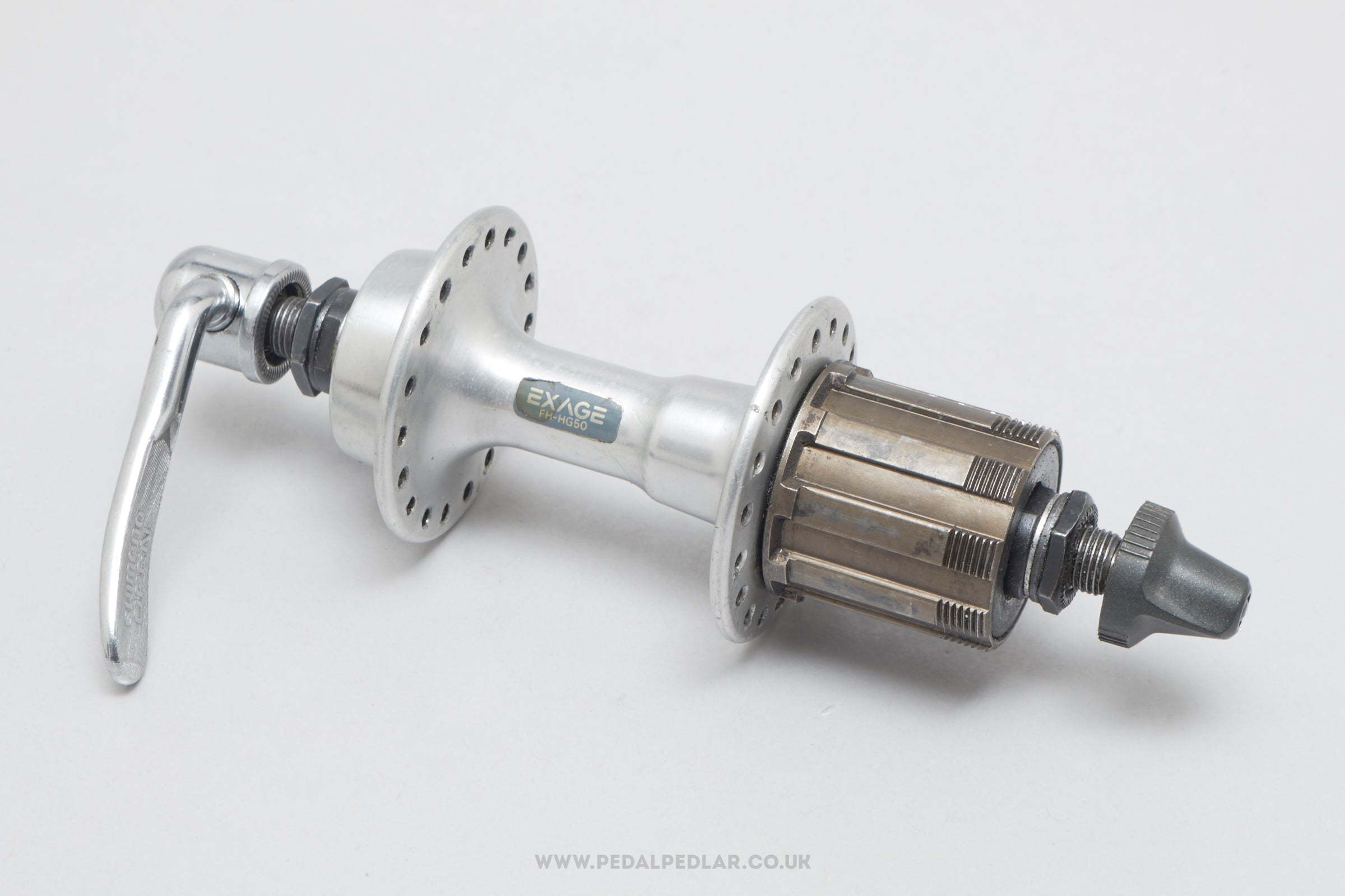 Shimano Exage (FH-HG50) c.1990 Classic 36h Rear Hub - Pedal Pedlar - Bike Parts For Sale