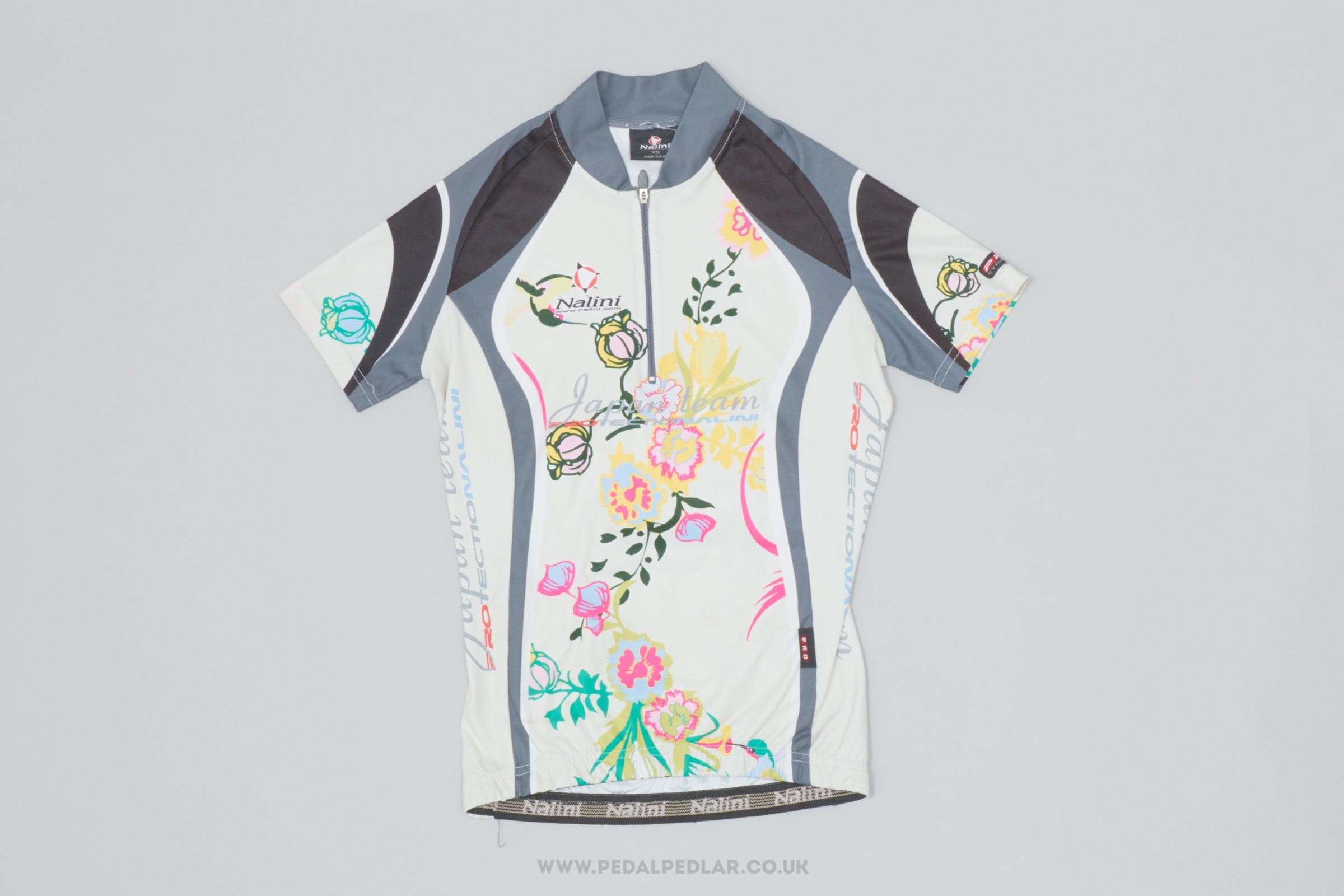 Nalini 'Japan Team' w) Flowers Small Classic Cycling Jersey - Pedal Pedlar - Clothing For Sale