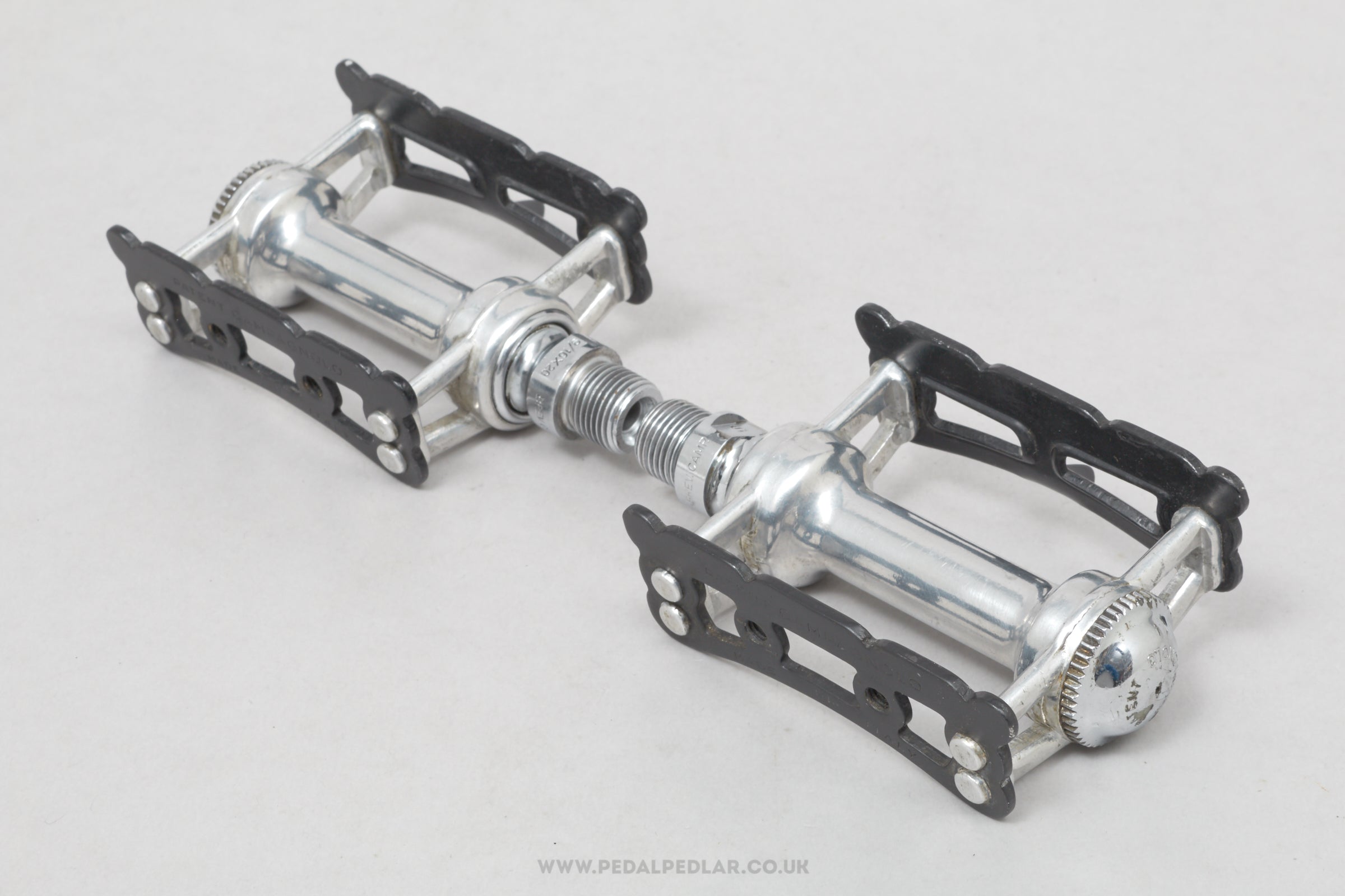 Campagnolo Record Pista Superleggari / SL (1038/a) Vintage Track Pedals - Pedal Pedlar - Bike Parts For Sale