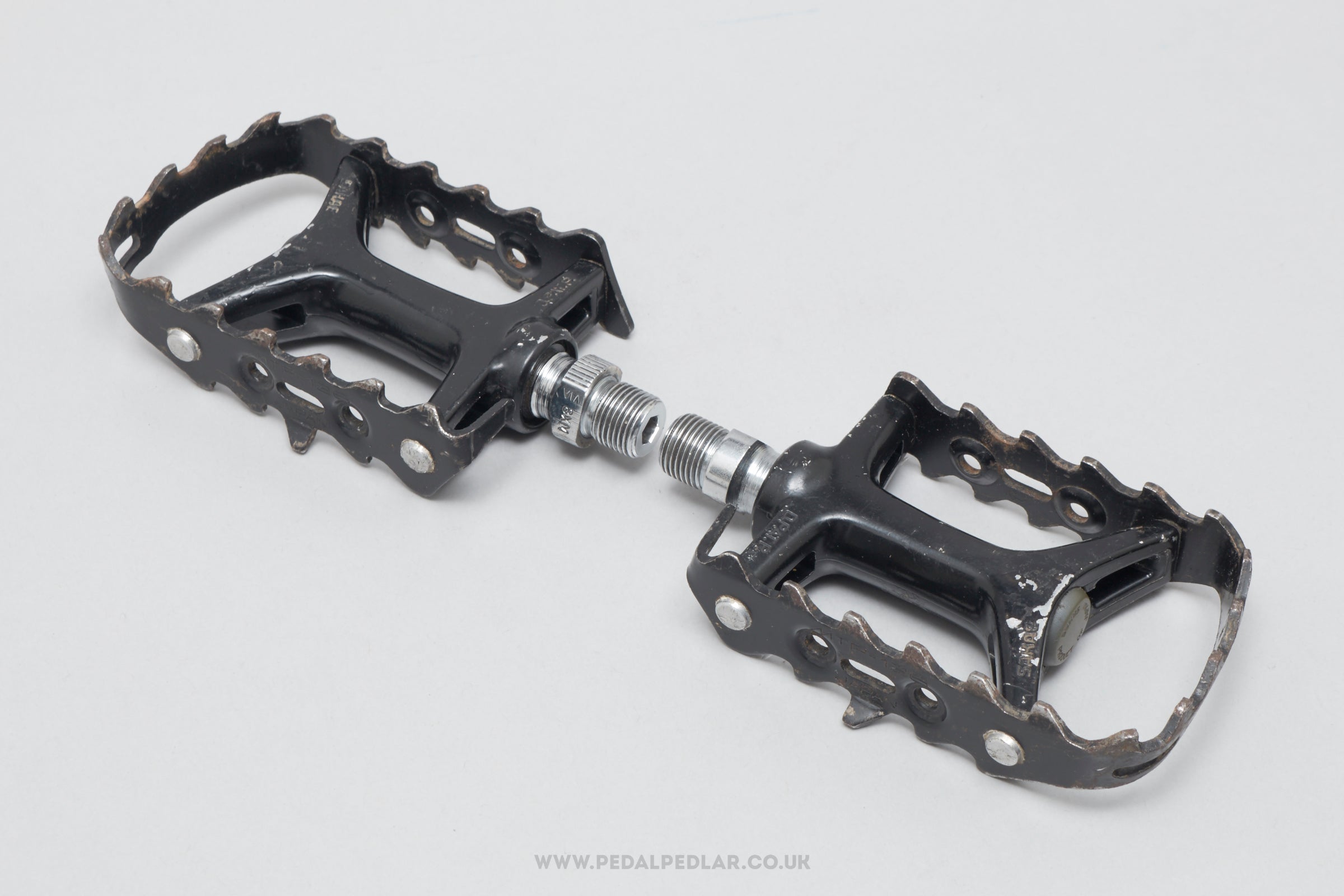 Sakae/Ringyo (SR) Low Fat (MTP-126) Classic MTB Pedals - Pedal Pedlar - Bike Parts For Sale