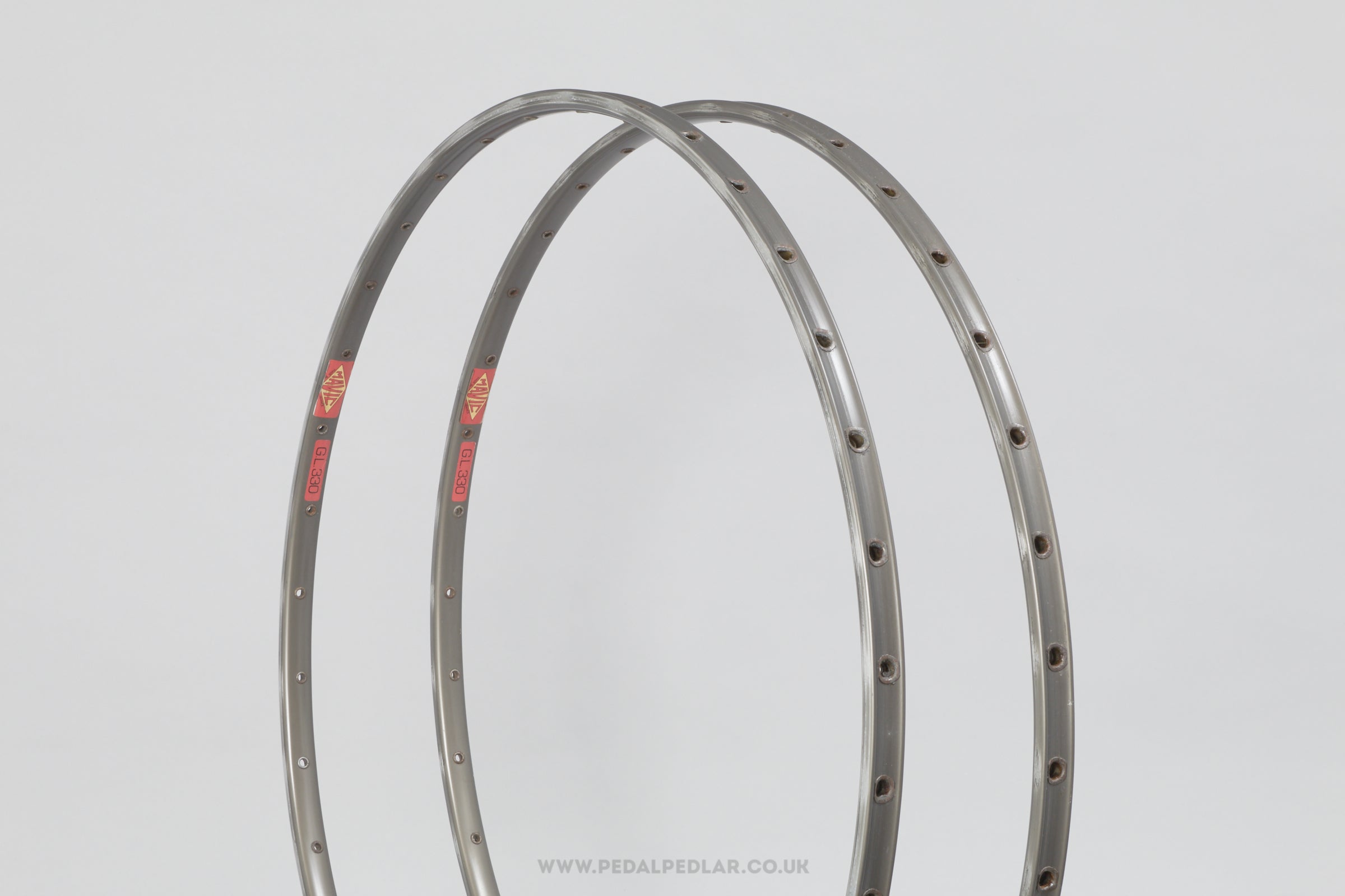 Mavic GL330 Red Label Vintage 36h 28"/700c Tubular Rims - Pedal Pedlar - Bike Parts For Sale