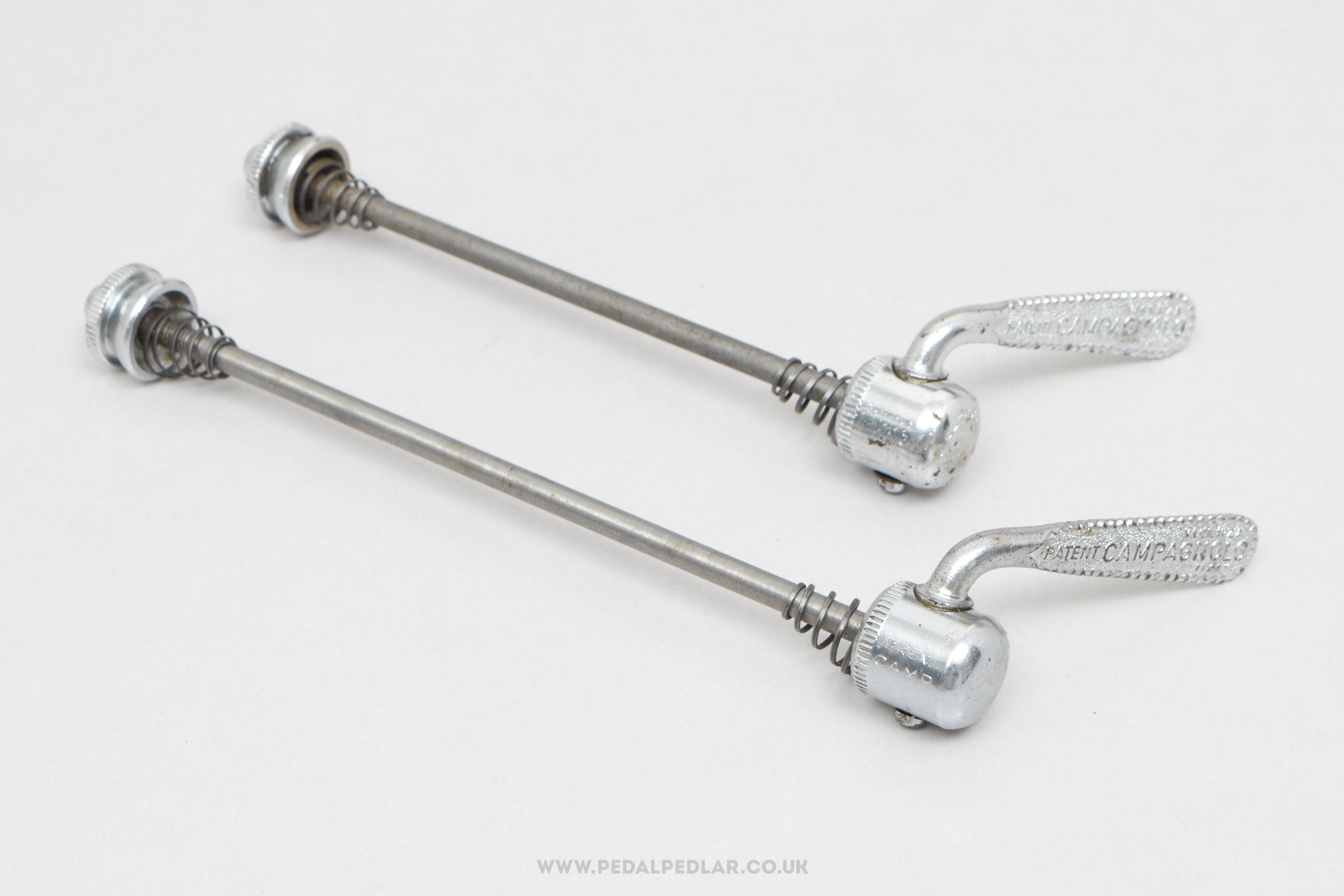 Campagnolo Nuovo Tipo/Gran Sport (1310 / 1311) Vintage Quick Release Skewers - Pedal Pedlar - Bike Parts For Sale