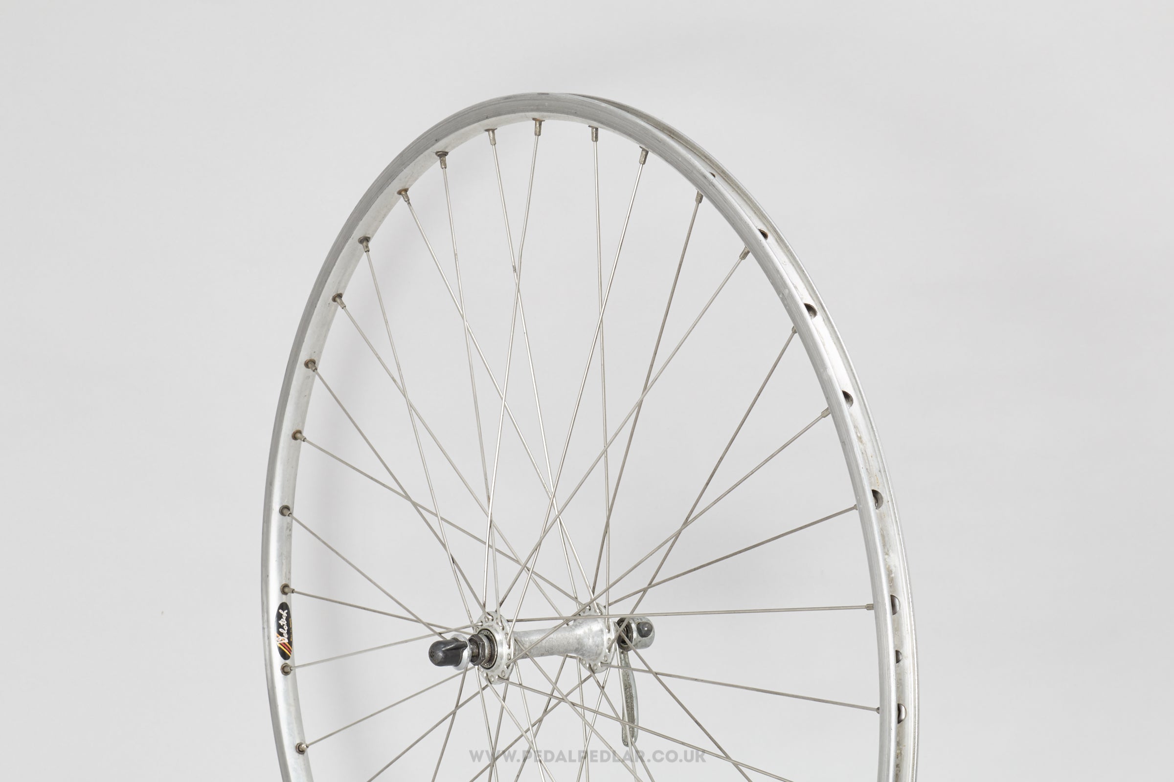 Maillard Small Flange / Velotech by Mavic c.1986 Vintage 700c Clincher Road Front Wheel - Pedal Pedlar - Bicycle Wheel For Sale