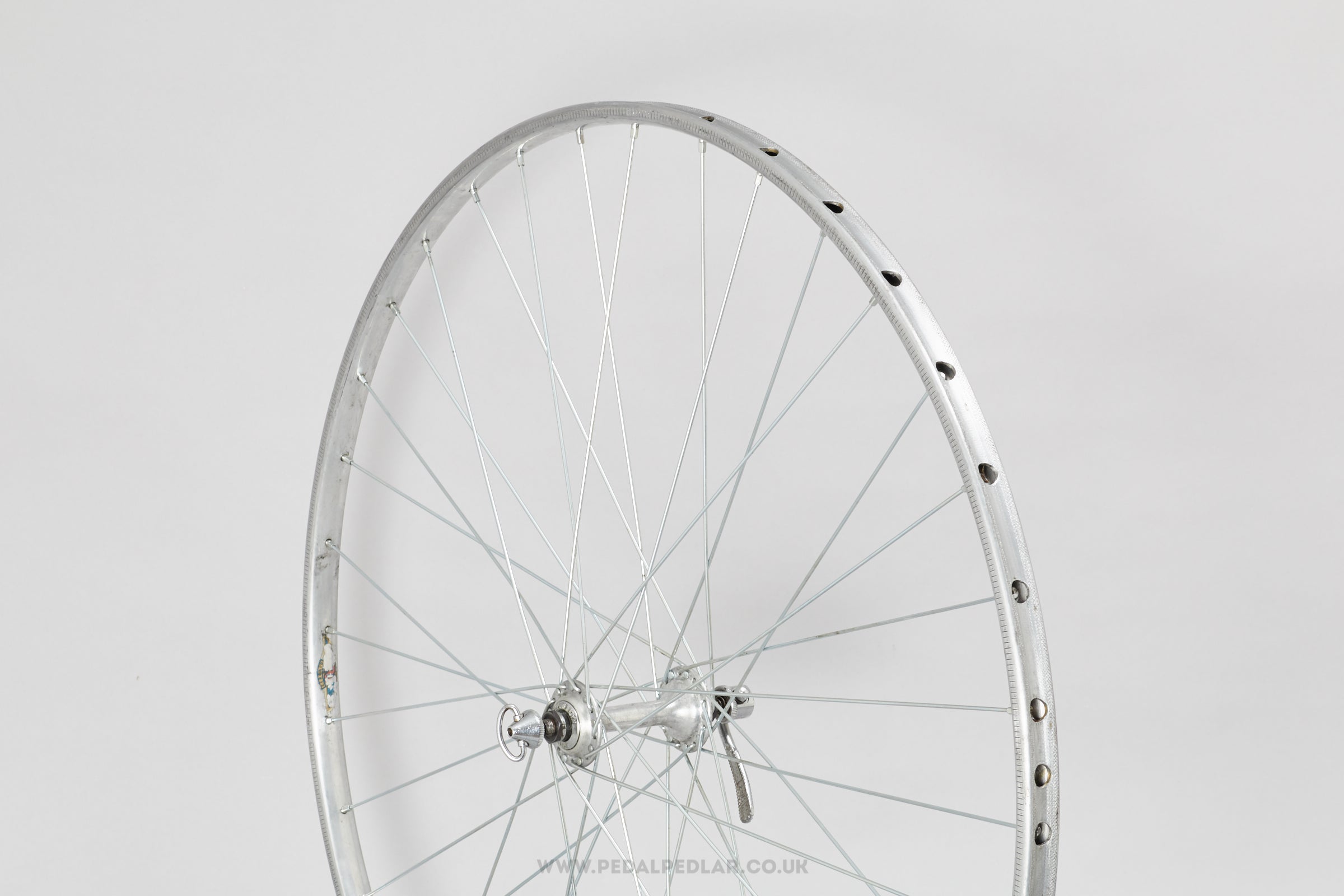 Zeus Gran Sport (28200.00) / Nisi Vintage 28"/700c Tubular Road Front Wheel - Pedal Pedlar - Bicycle Wheel For Sale