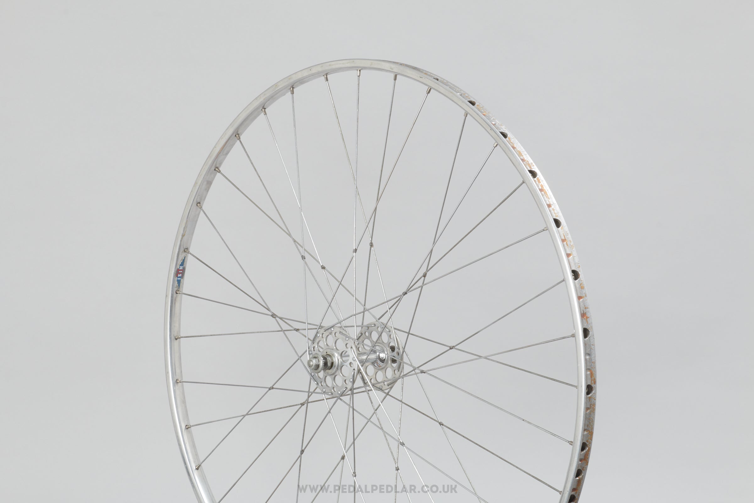 Fratelli Brivio Pista / Nisi Pista Vintage 28"/700c Tubular Track/Singlespeed Front Wheel - Pedal Pedlar - Bicycle Wheel For Sale