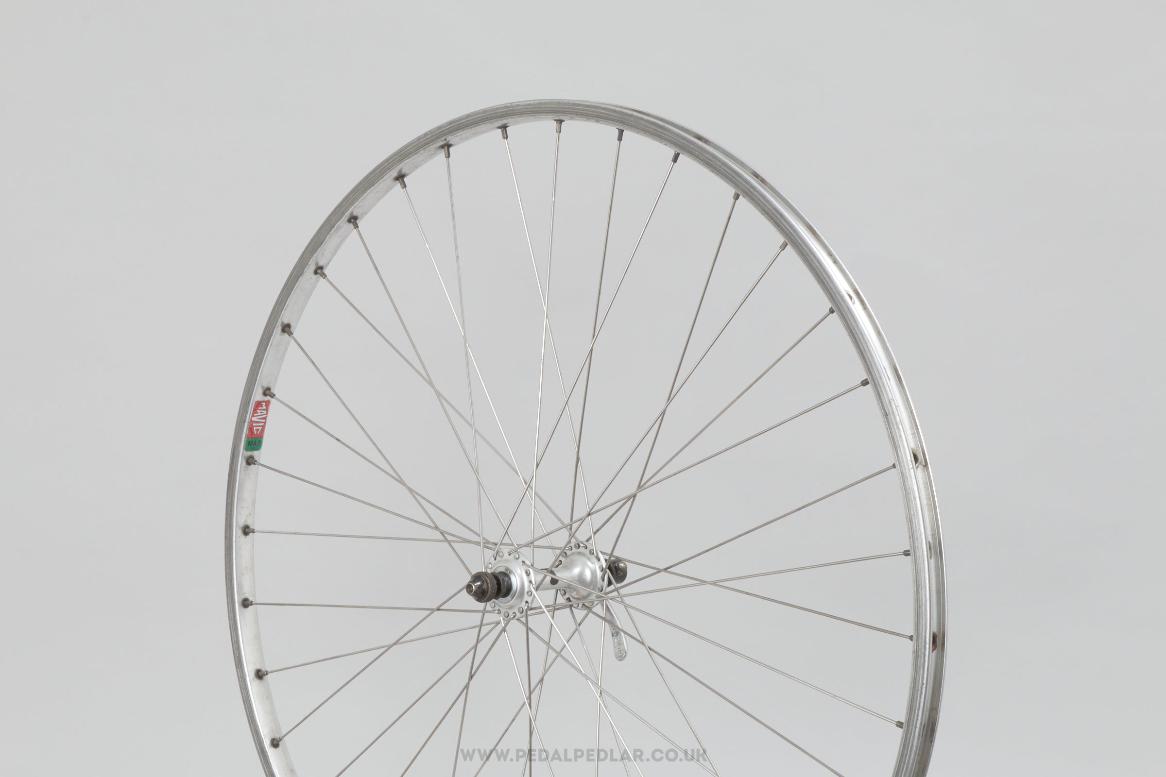 Gipiemme Special / Mavic MA2 c.1984 Vintage 700c Clincher Road Front Wheel - Pedal Pedlar - Bicycle Wheel For Sale