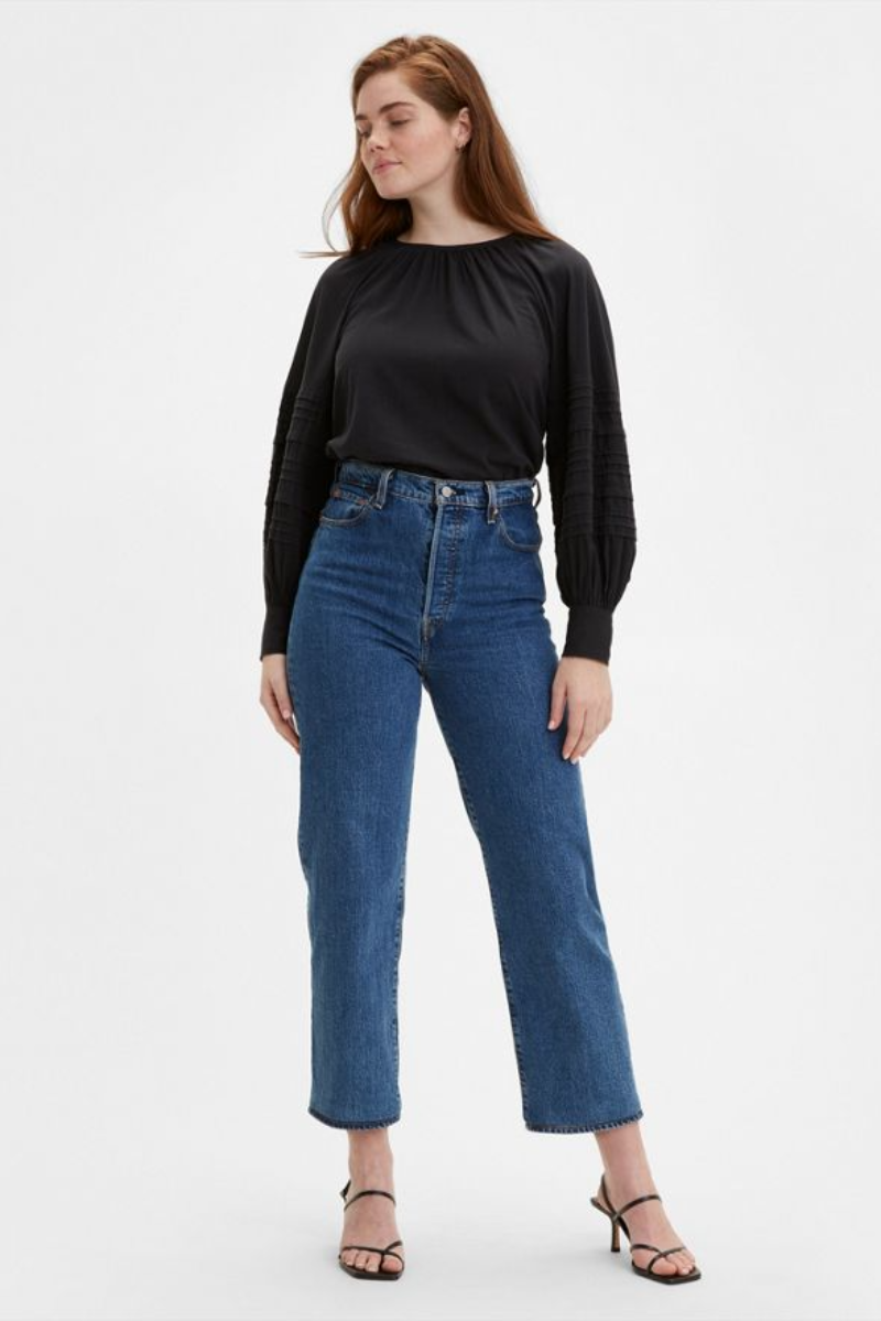 Levis Ribcage Straight Ankle // Georgie – Somebuddy Loves You