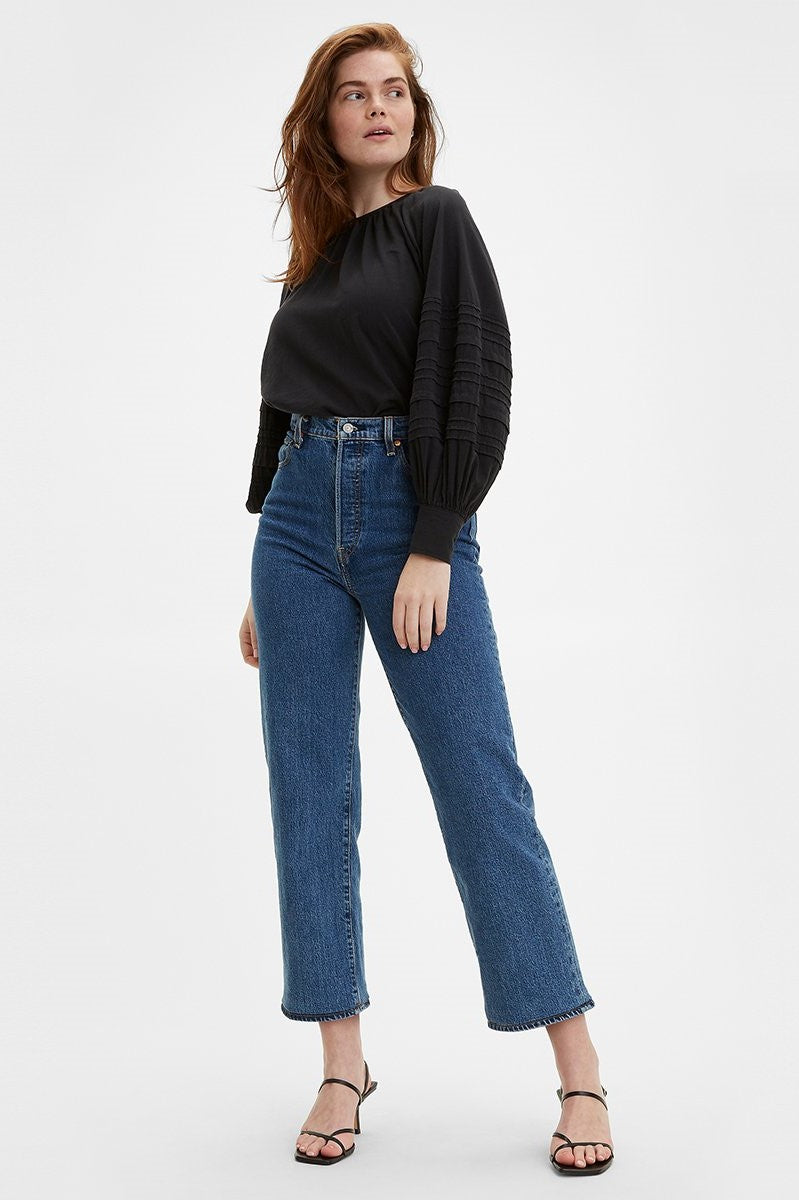 Levis Ribcage Straight Ankle // Georgie – Somebuddy Loves You